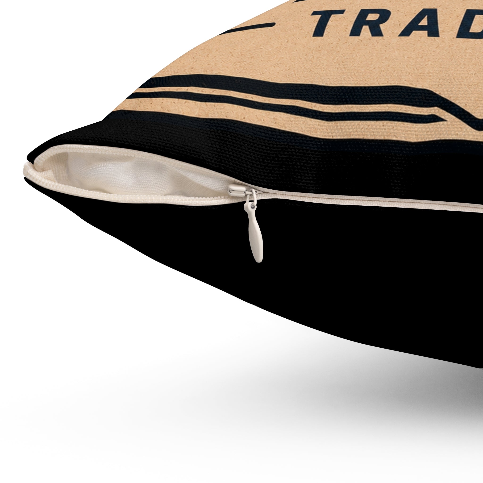 Flightline Trade Co. Vintage Jet Pillow — Aviation Travel Decorative Throw Pillow