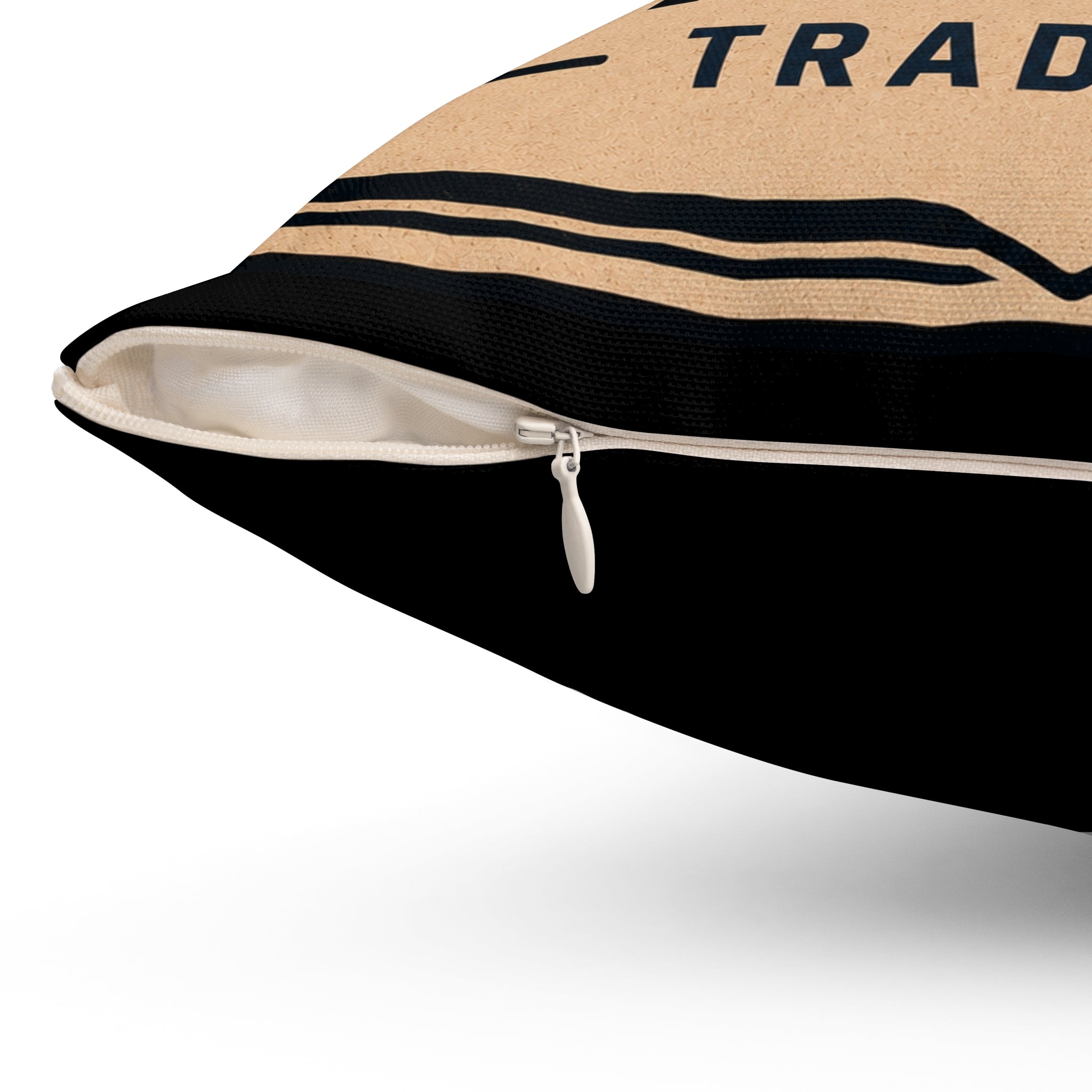 Flightline Trade Co. Vintage Jet Pillow — Aviation Travel Decorative Throw Pillow