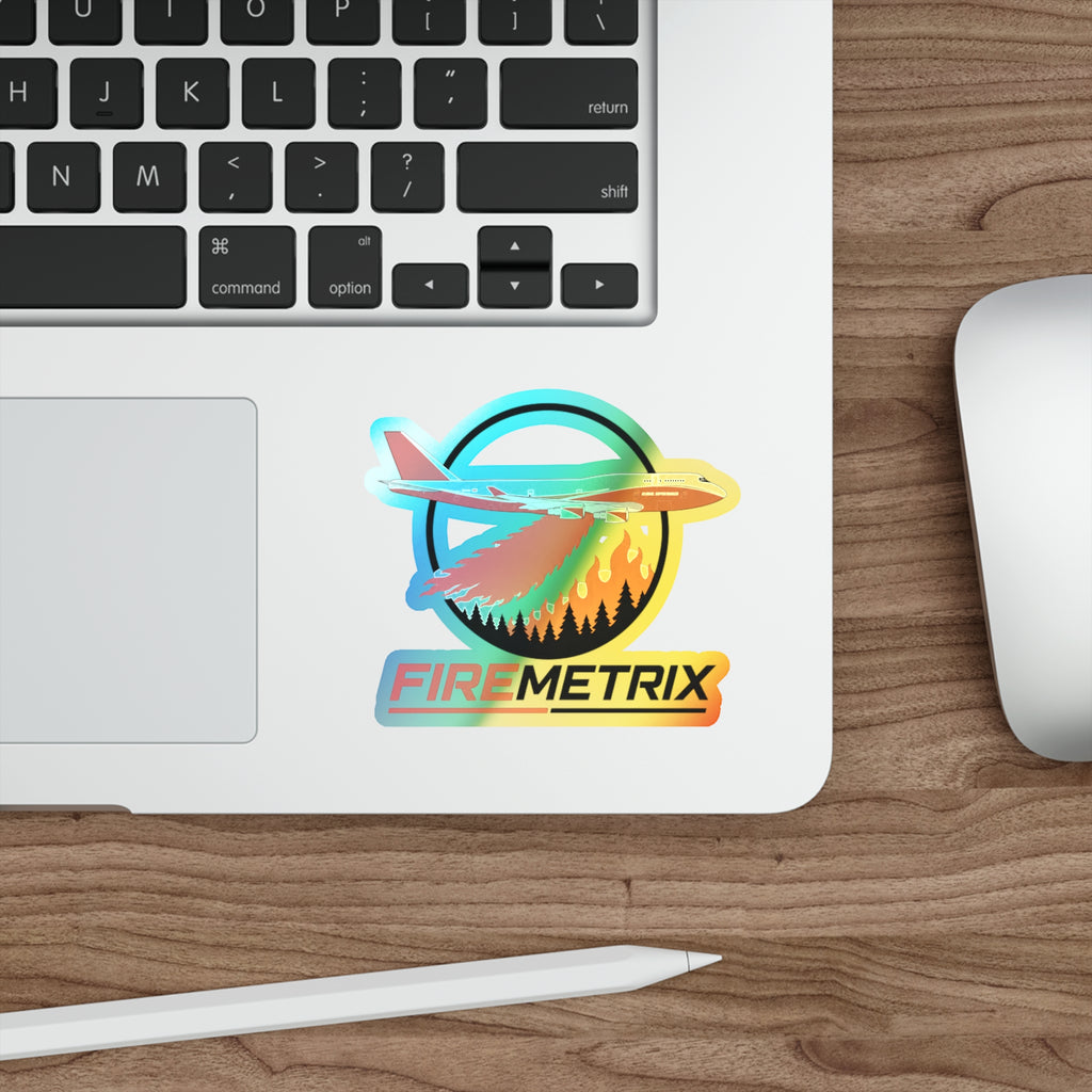 FireMetrix Wildfire App Holo Sticker