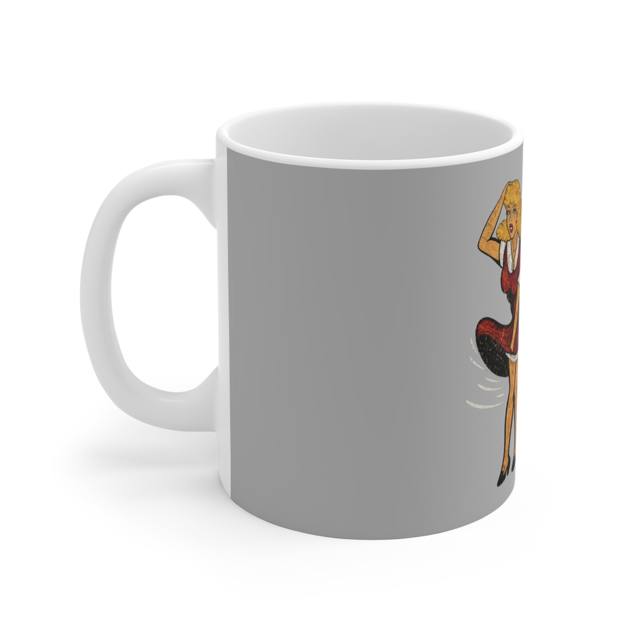 Gone With The Wind Vintage Pinup Coffee Mug — Retro 11oz Ceramic Gift