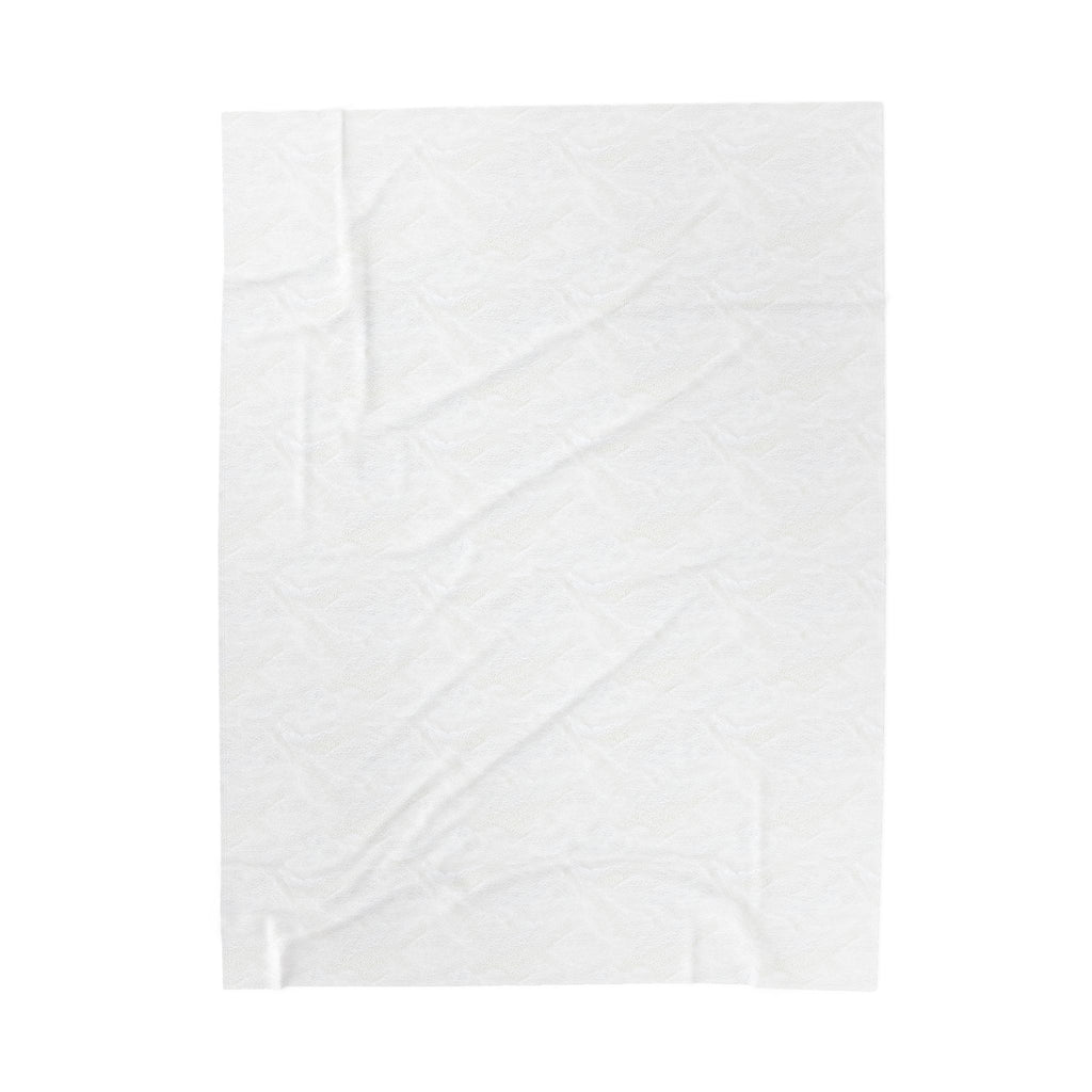Velveteen Plush Blanket — 'Ride Thru the Night on the TriStar' Vintage Airplane Throw