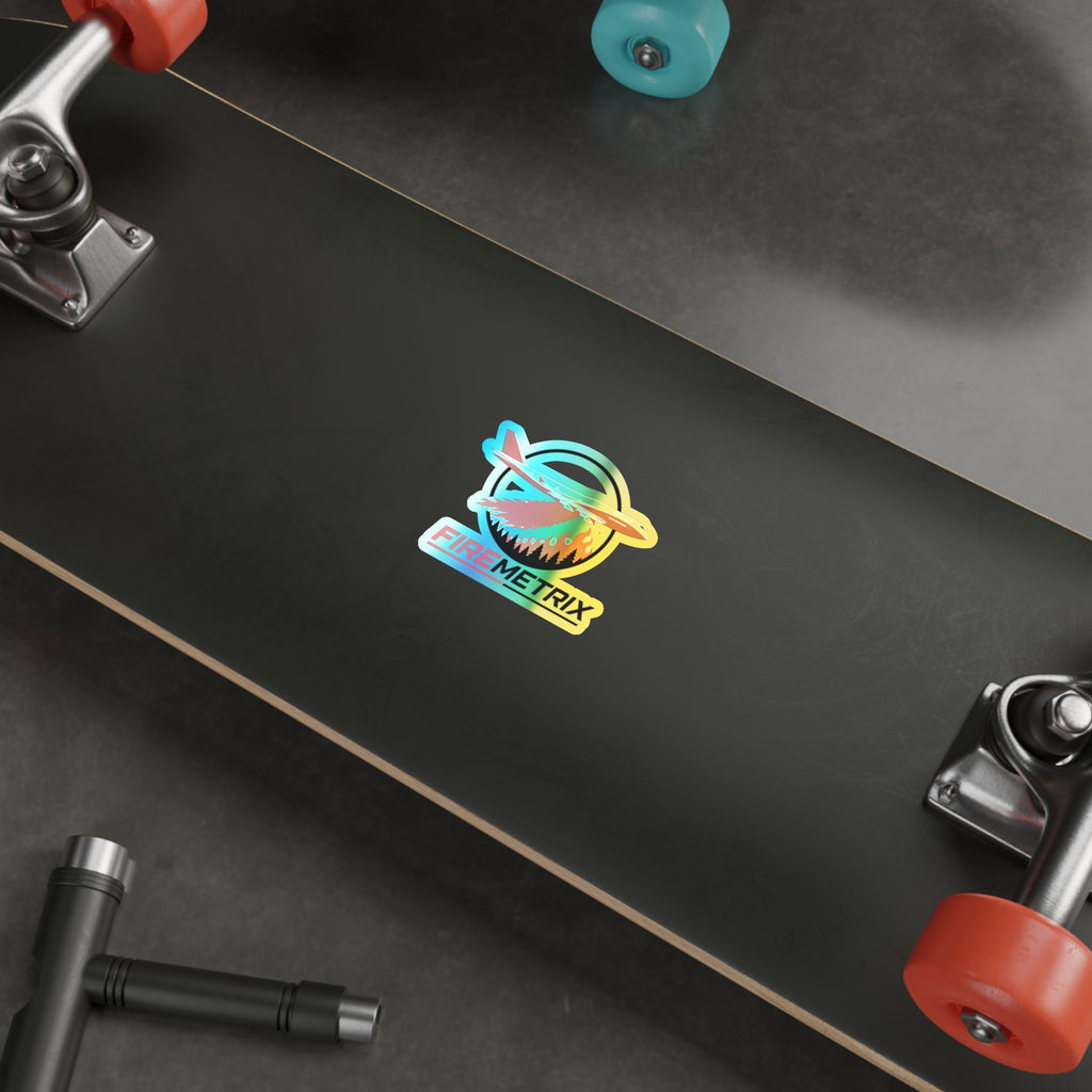 FireMetrix Wildfire App Holo Sticker