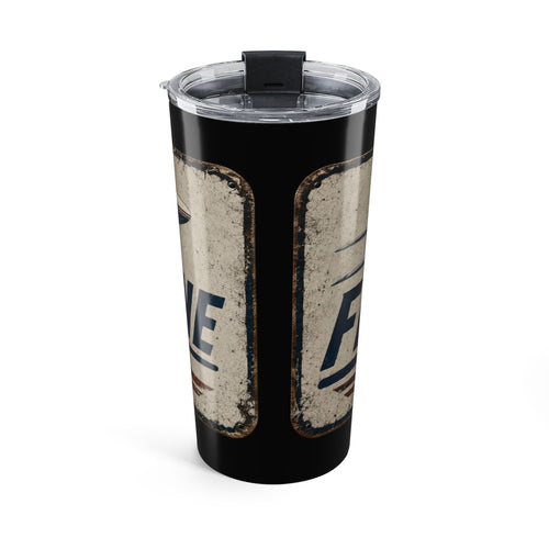 Aviation Vintage 20oz Tumbler — Flightline Retro Travel Coffee Cup