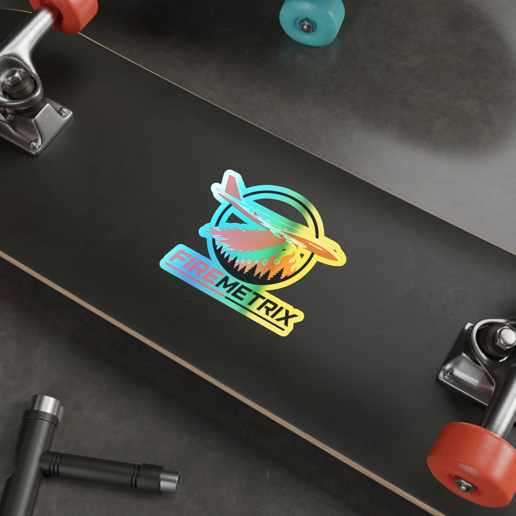 FireMetrix Wildfire App Holo Sticker