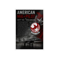 Gloss Poster — American MiG Pilot 4477 TES Red Eagles Military Aviation Print