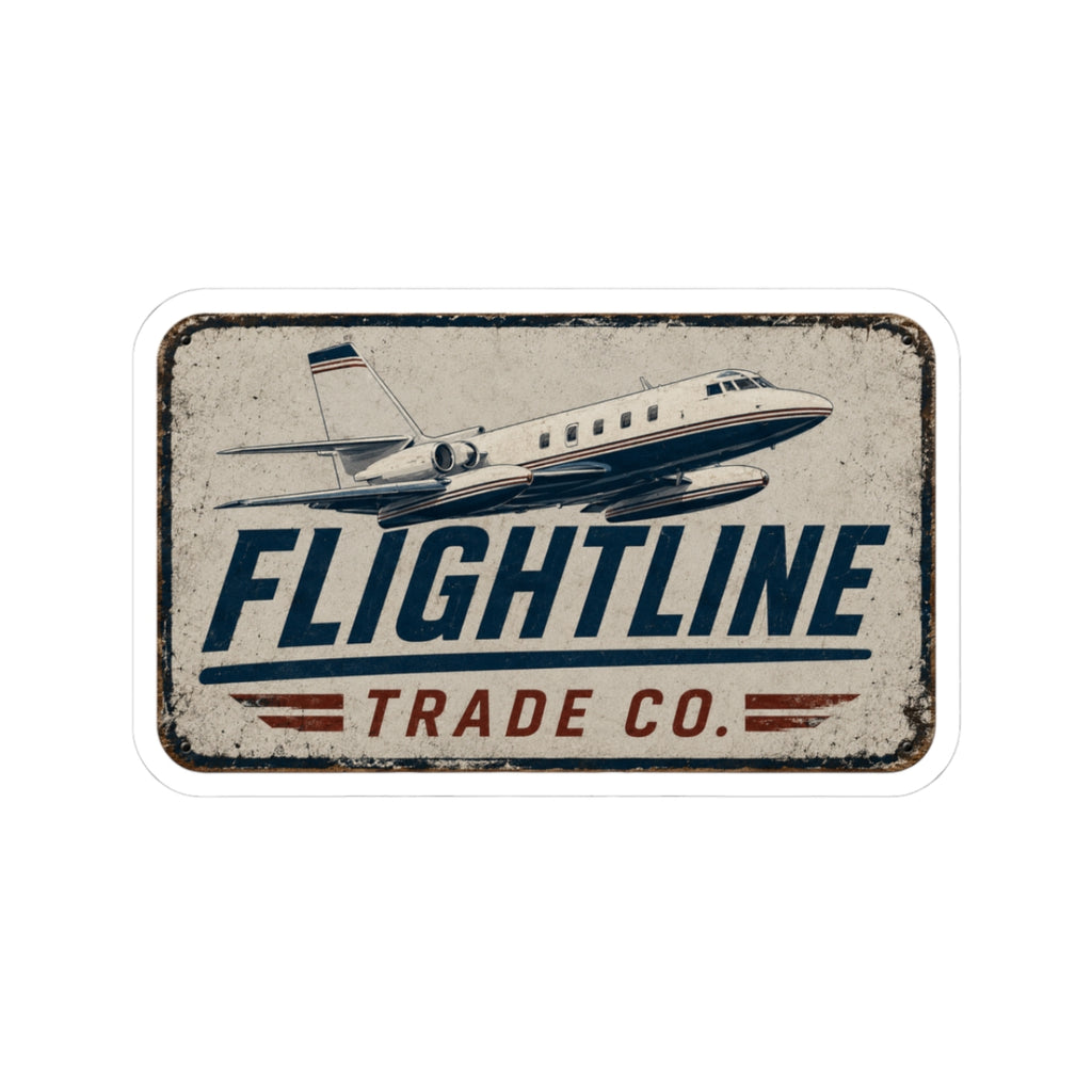 Flightline Trade Co. Sticker