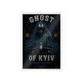 Ghost of Kyiv Gloss Poster — Military Jet Aviation Wall Art