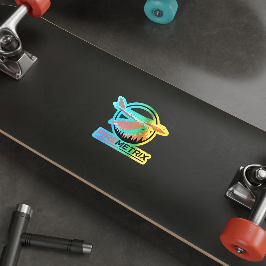 FireMetrix Wildfire App Holo Sticker