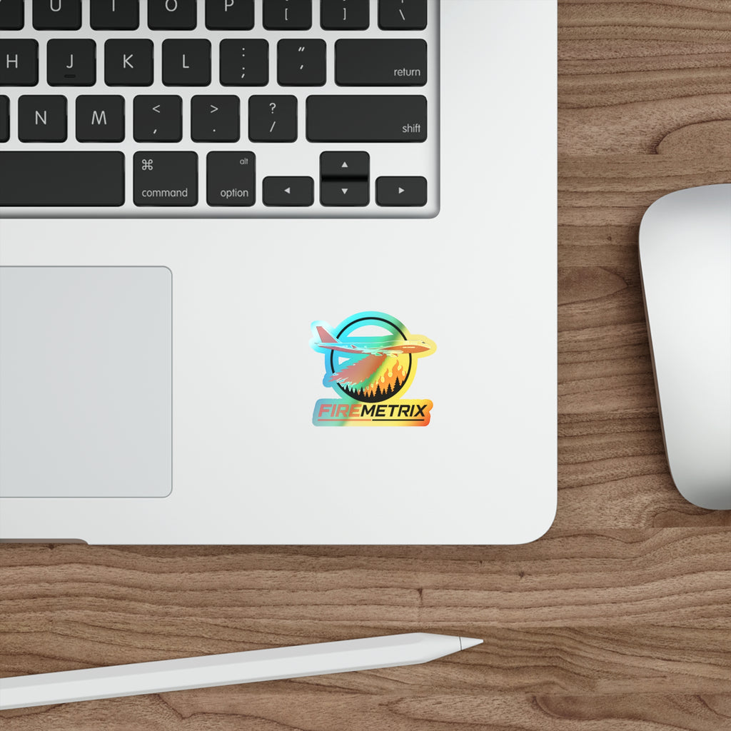 FireMetrix Wildfire App Holo Sticker