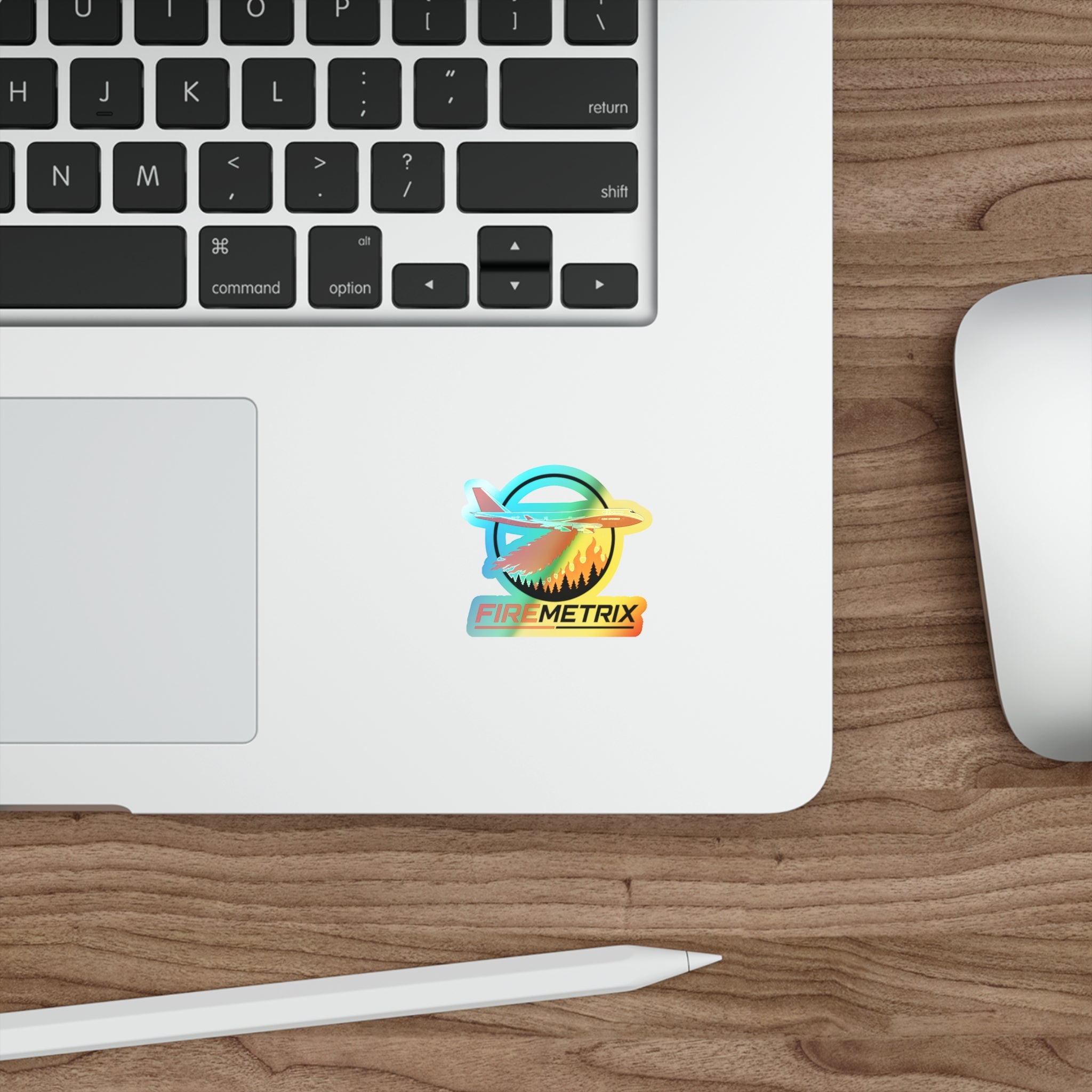 FireMetrix Wildfire App Holo Sticker