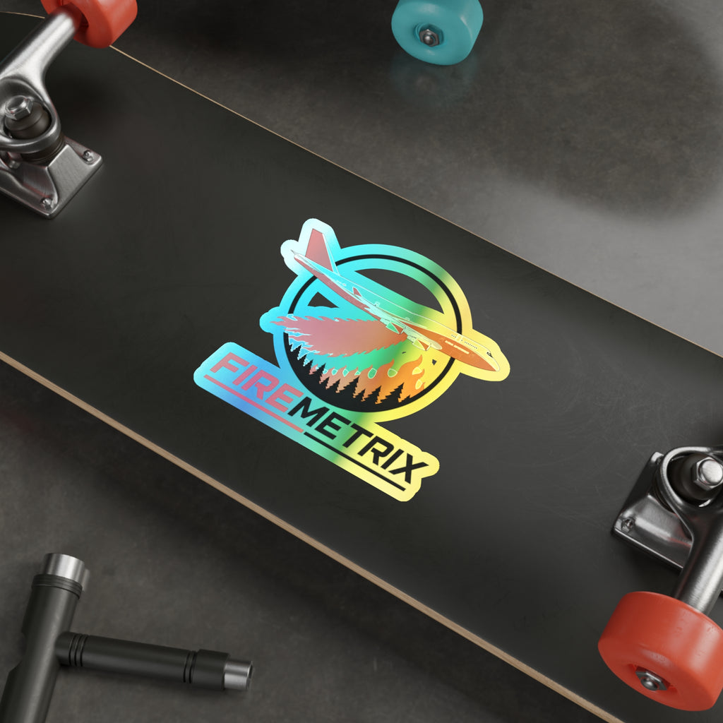 FireMetrix Wildfire App Holo Sticker