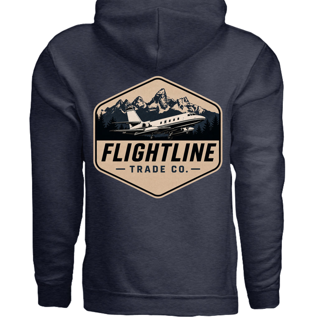 Classic Navy Heather - SS4500 - BACK
