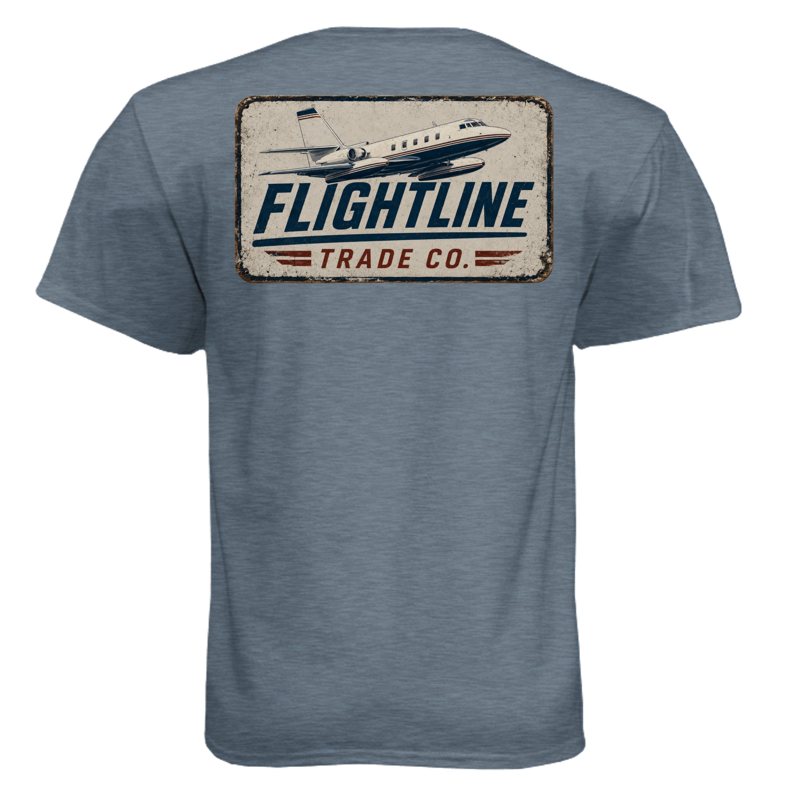 Heather Slate Blue - N6210 - BACK
