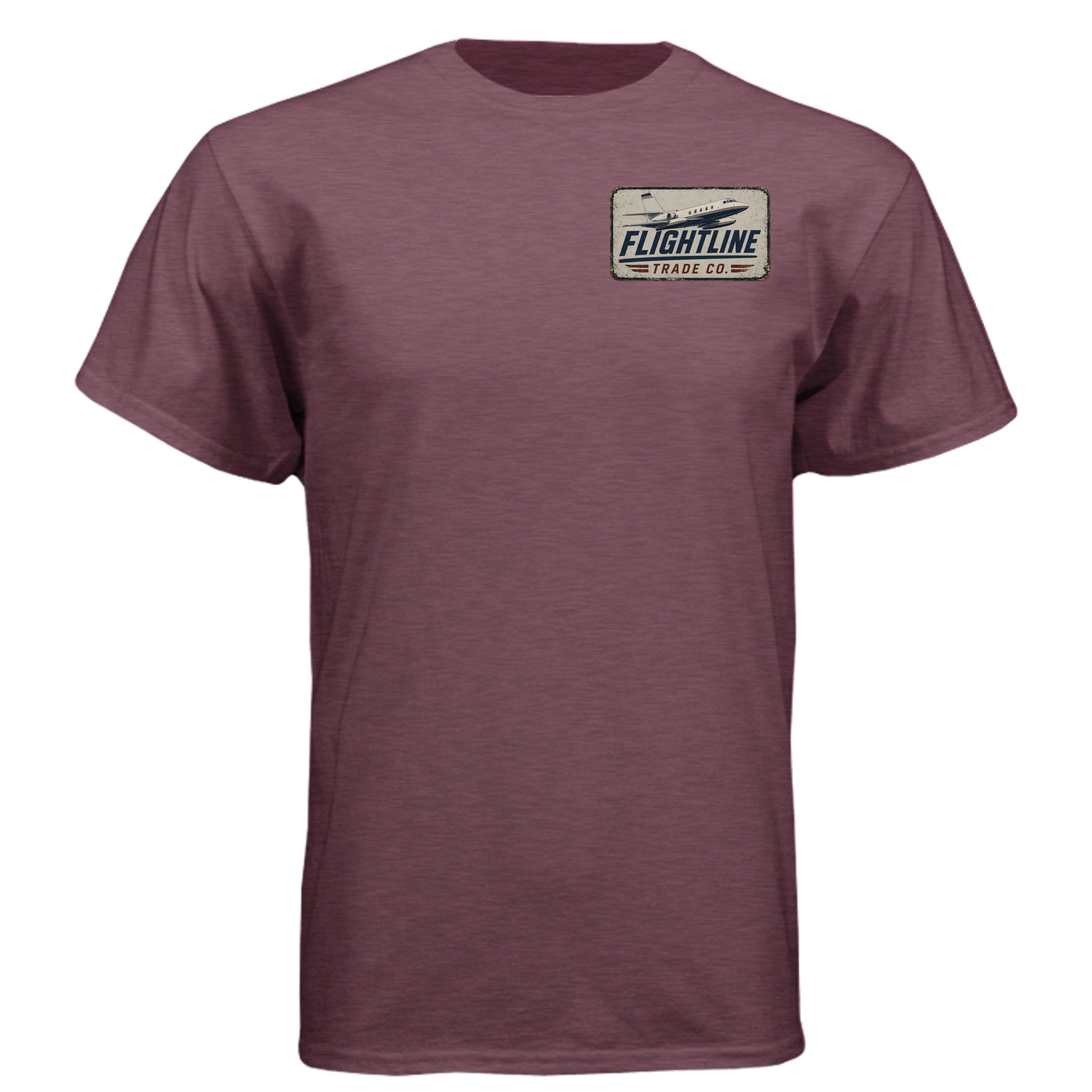 Heather Maroon - N6210 - FRONT
