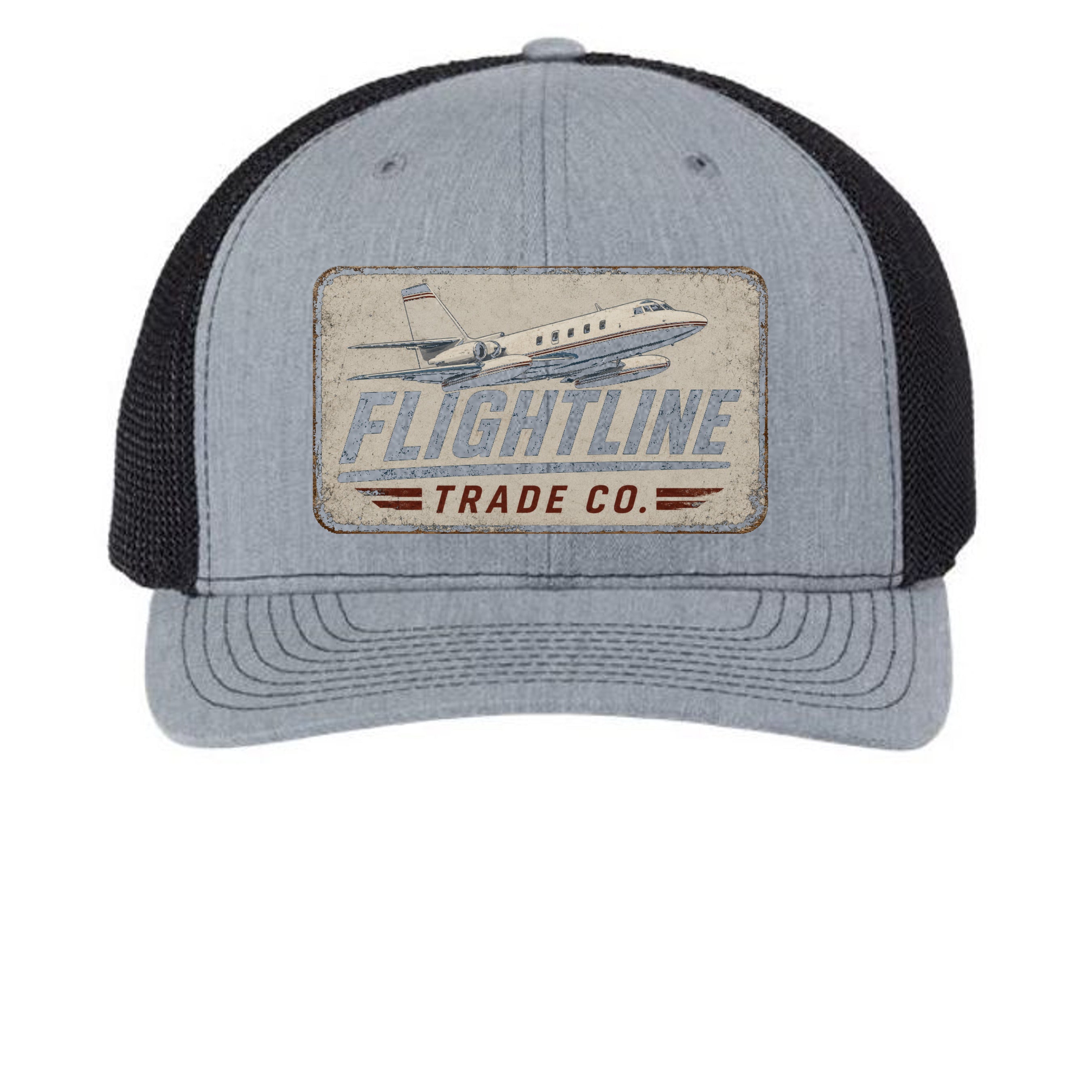 Heather Grey/ Black - 112PL - FRONT