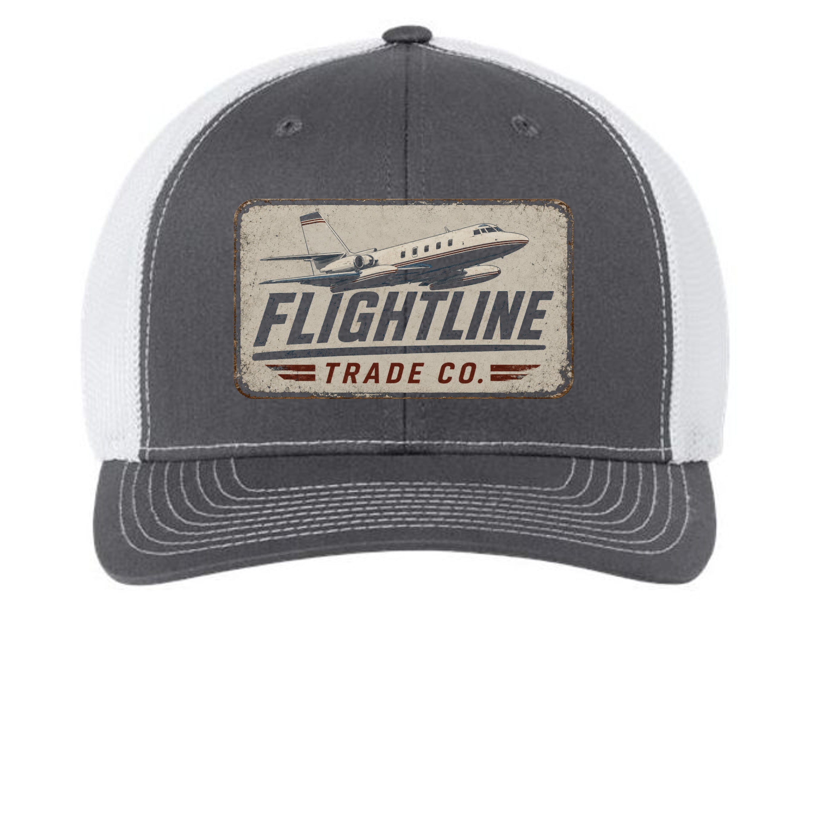 Charcoal/ White - 112PL - FRONT