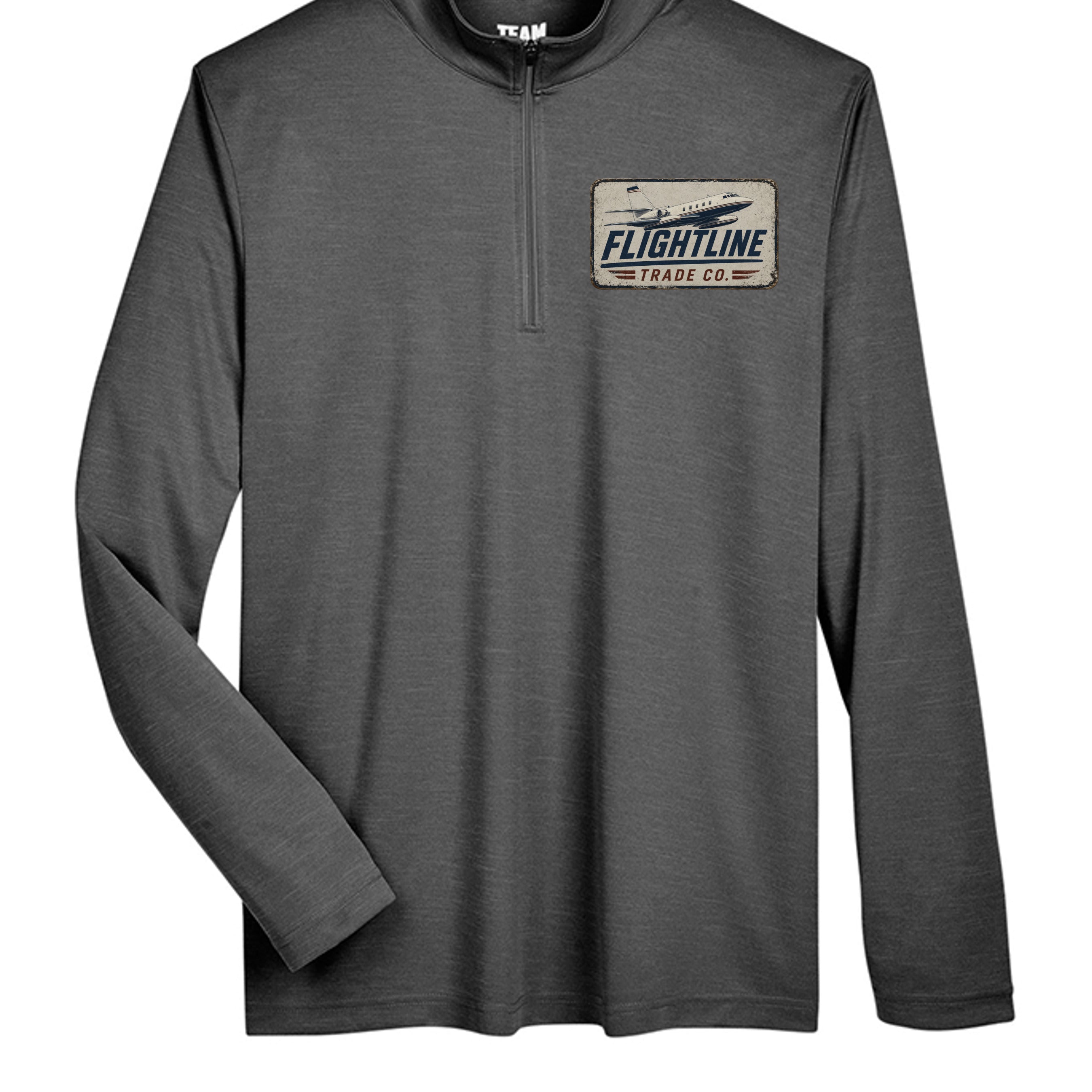 BLACK HEATHER - TT31H - FRONT