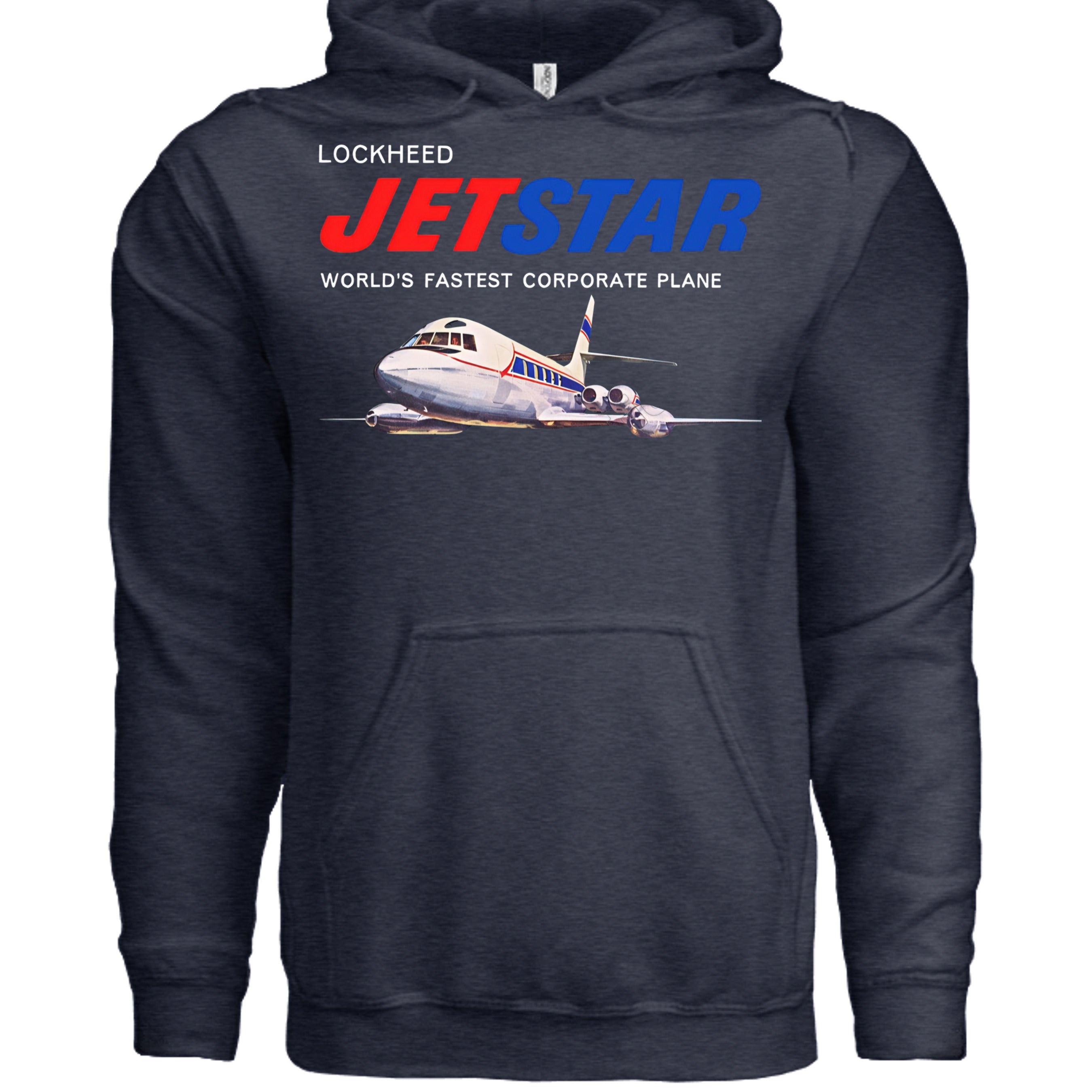 Classic Navy Heather - SS4500 - FRONT