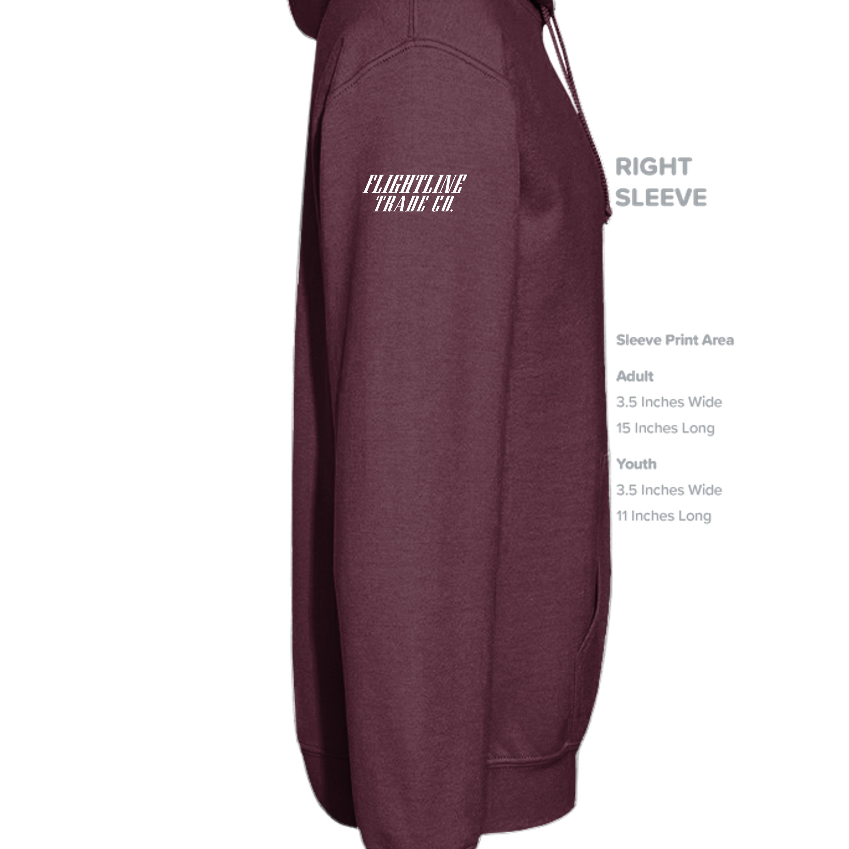 Maroon - SS4500 - SLEEVE_RIGHT