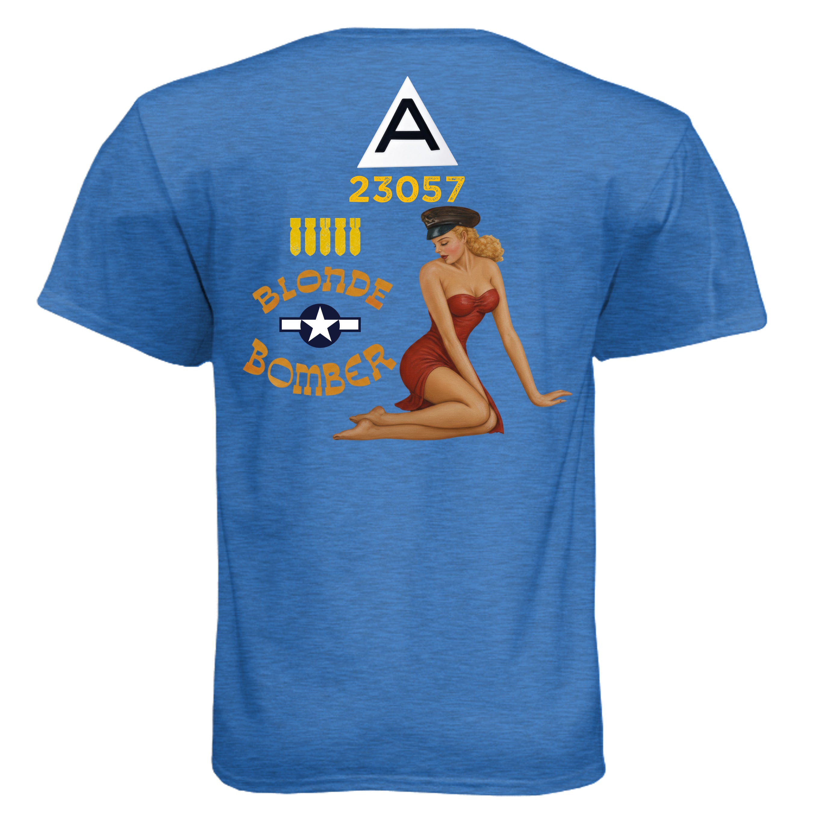 Heather Cool Blue - N6210 - BACK