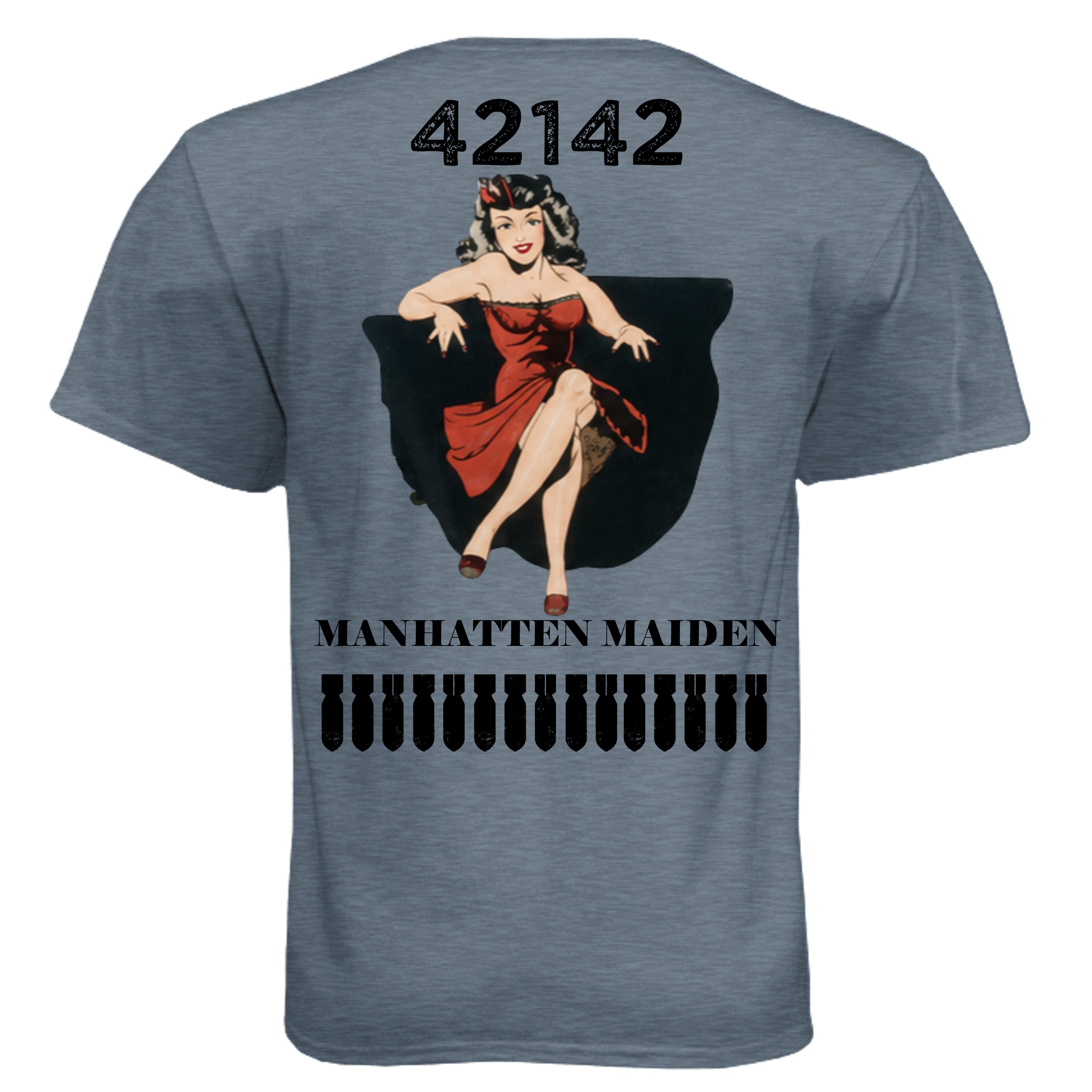 Heather Slate Blue - N6210 - BACK