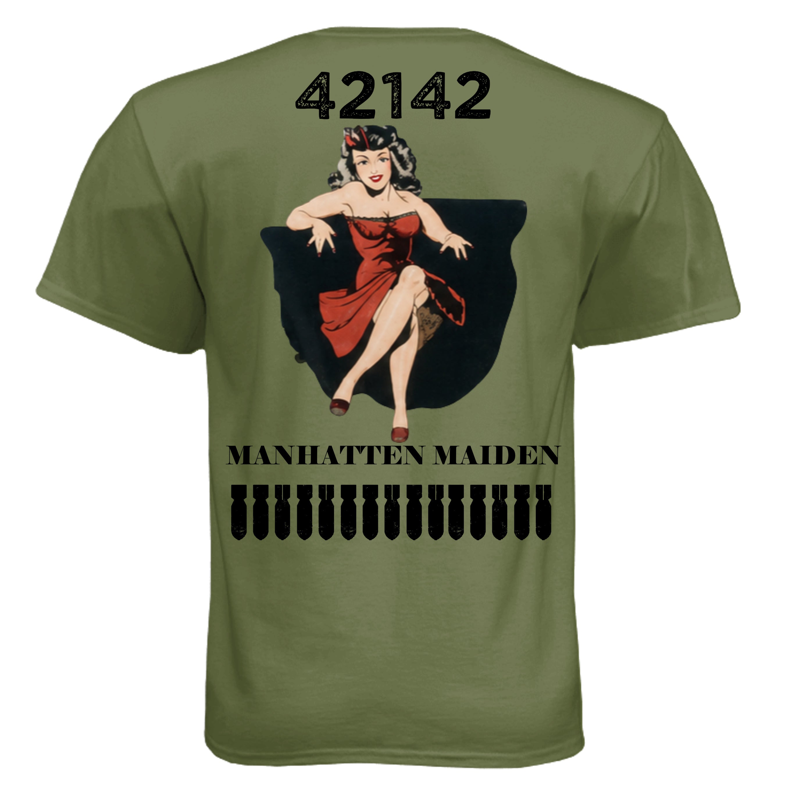 Military Green - N6210 - BACK