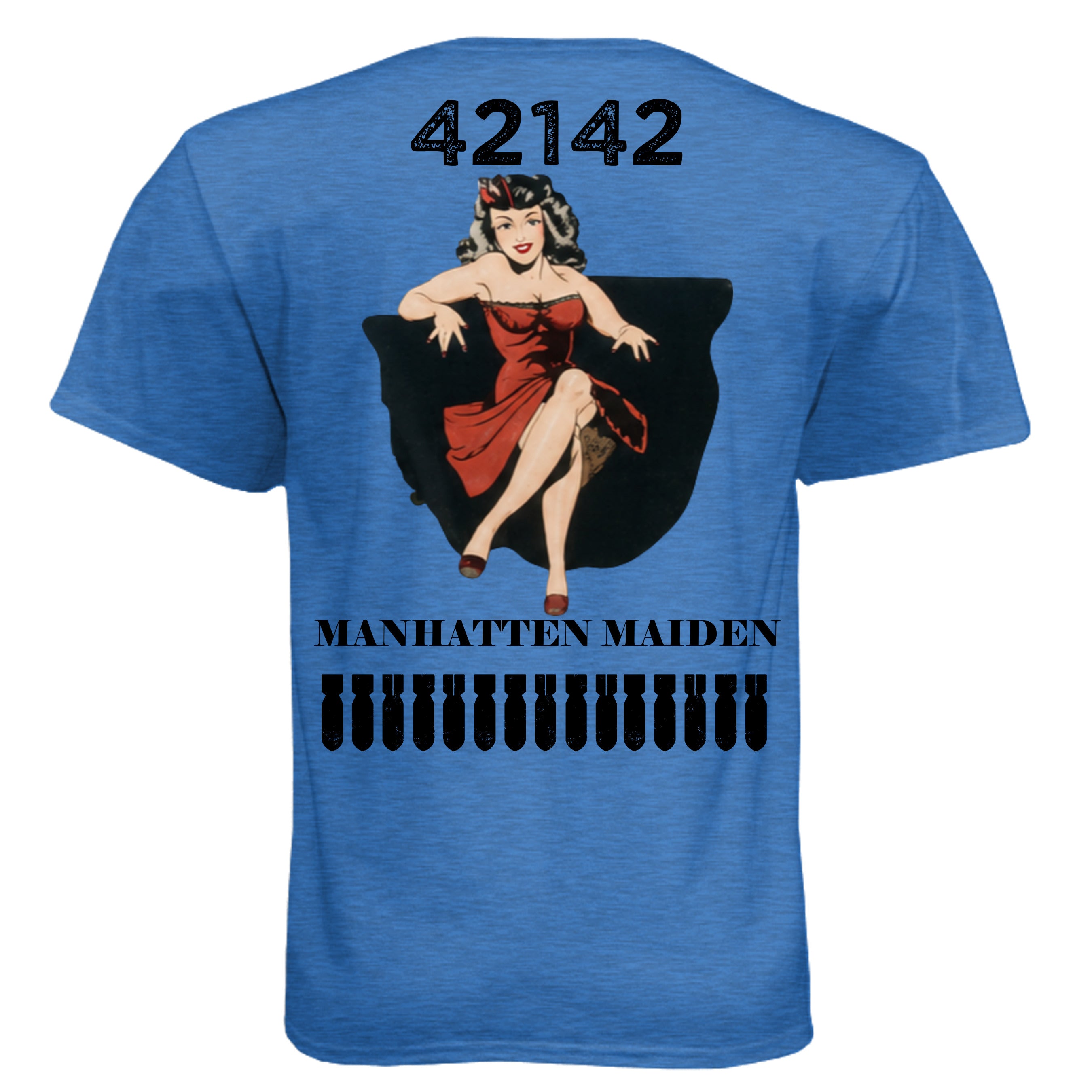 Heather Cool Blue - N6210 - BACK
