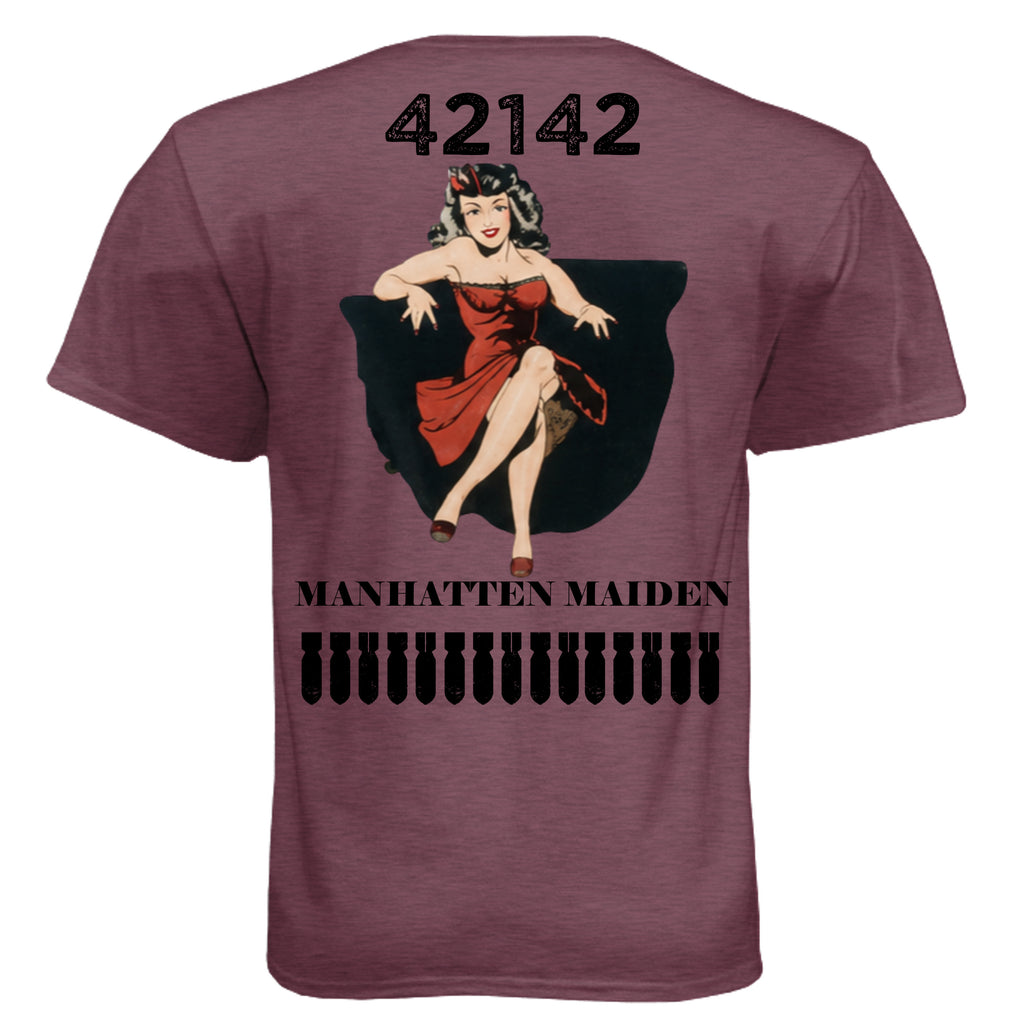 Heather Maroon - N6210 - BACK