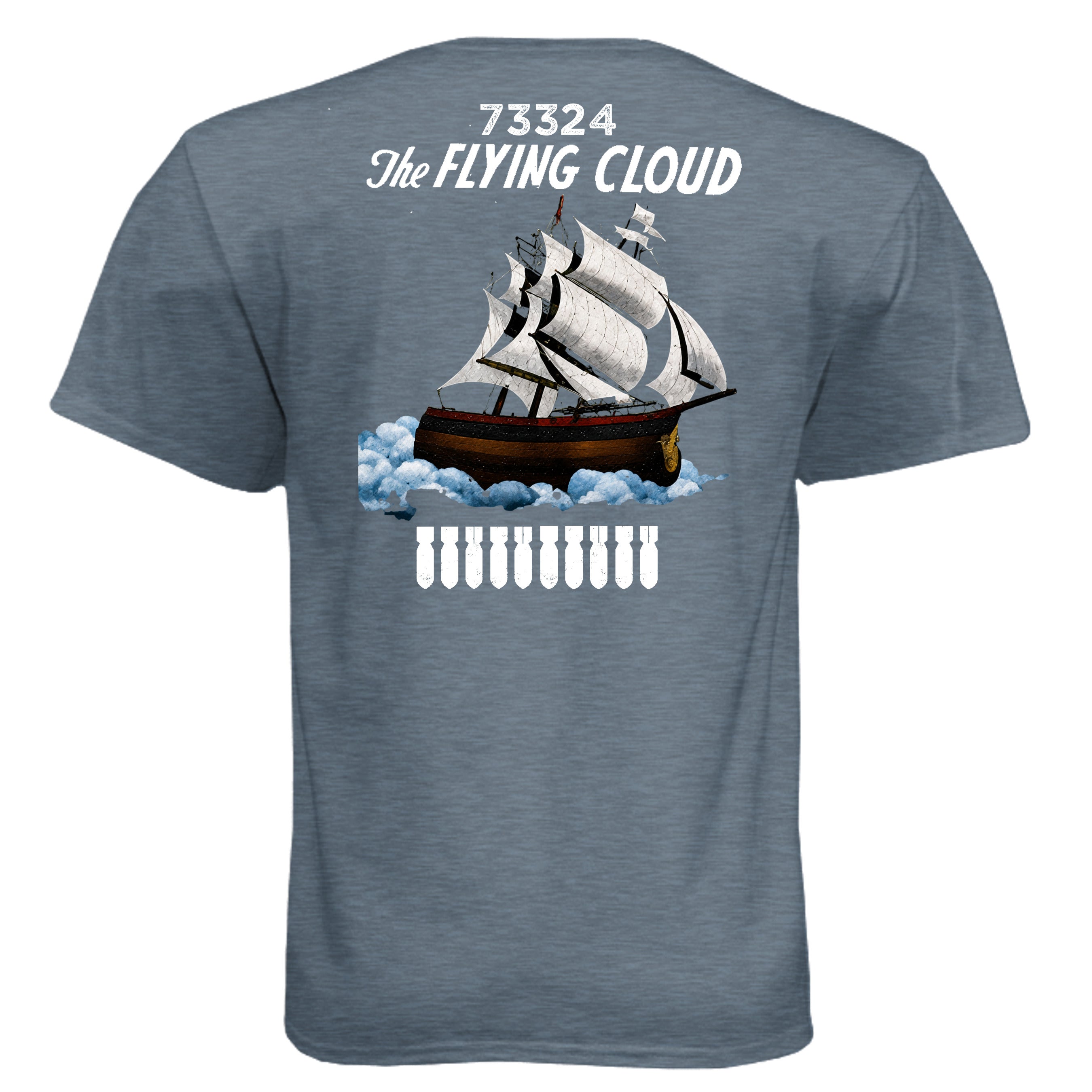 Heather Slate Blue - N6210 - BACK