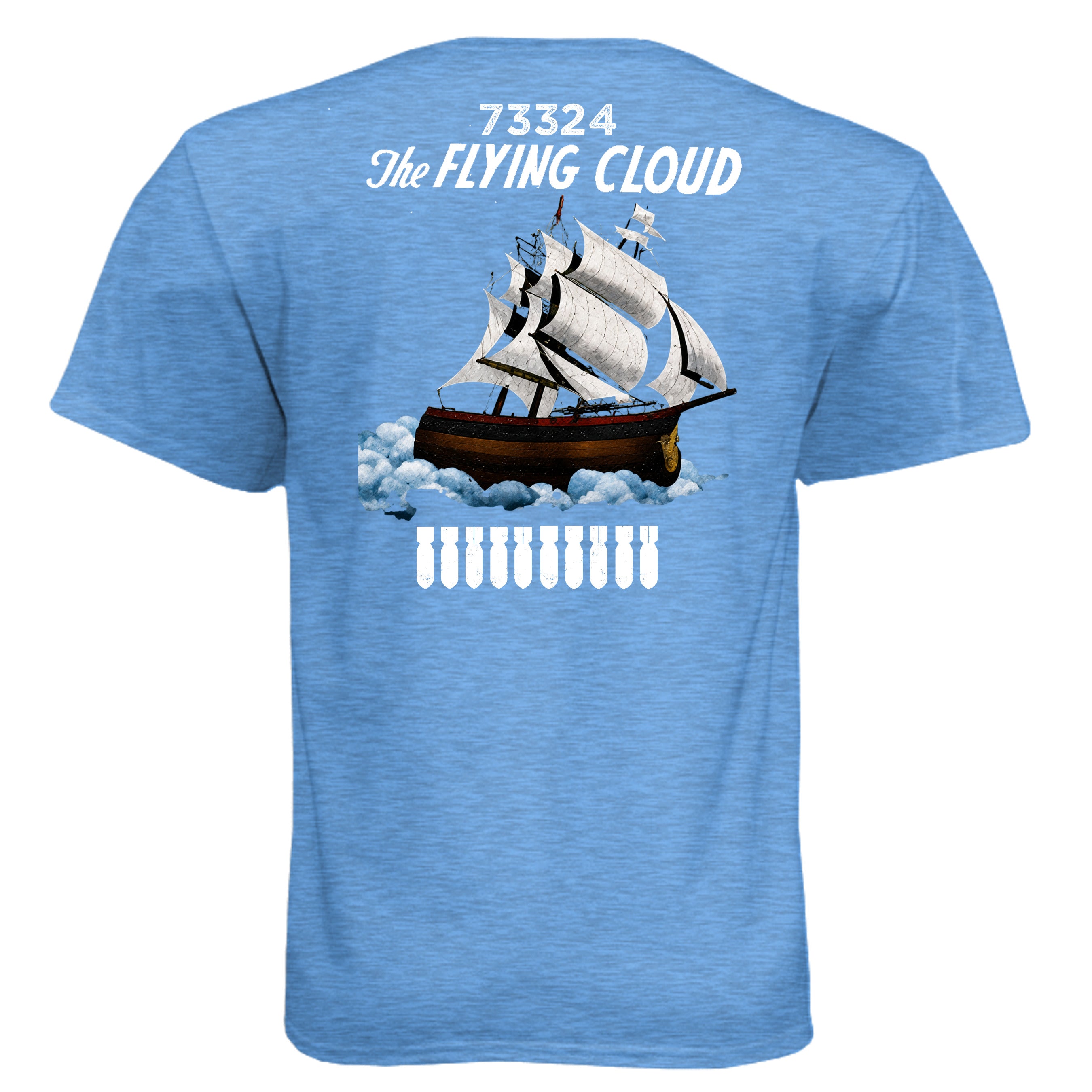 Heather Columbia Blue - N6210 - BACK