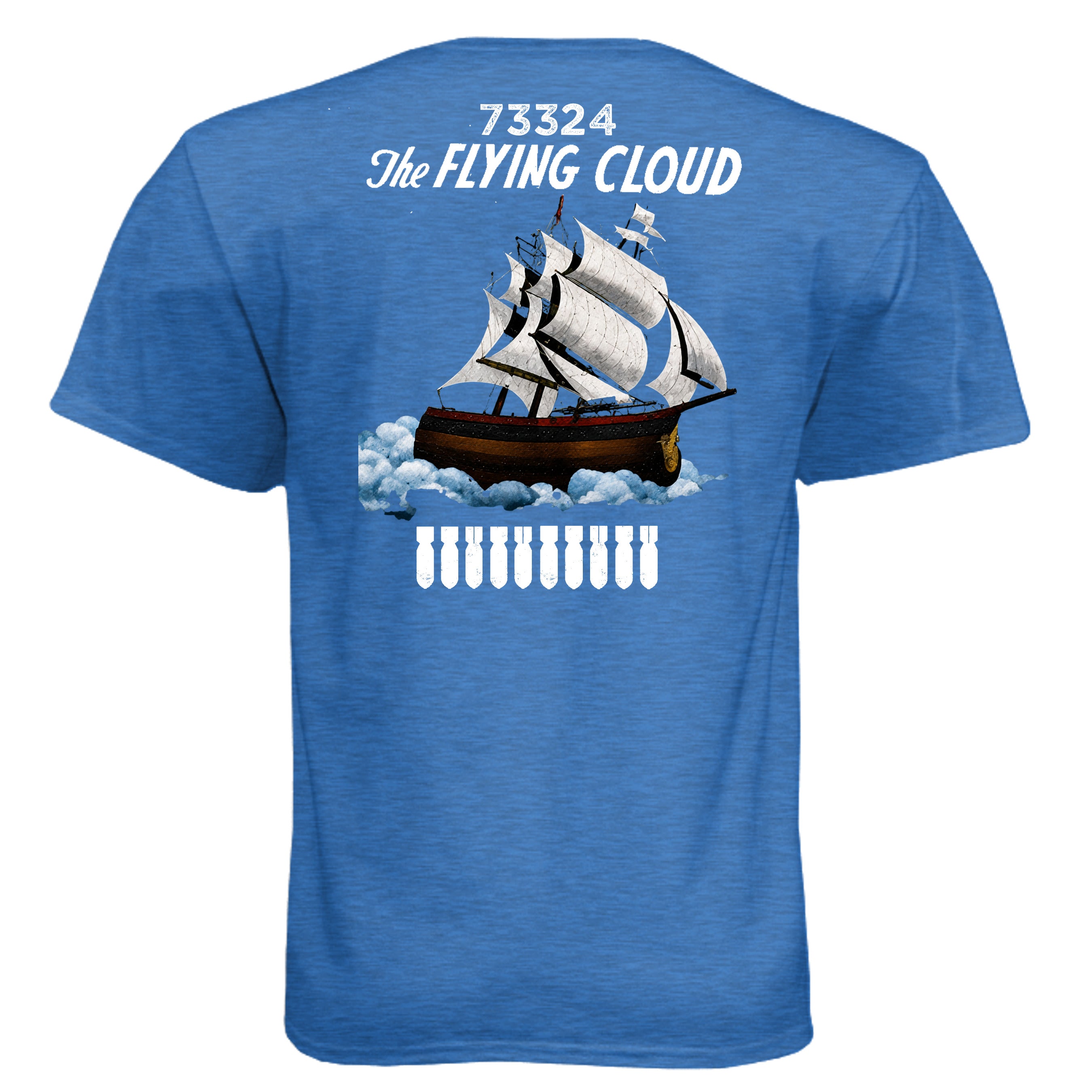 Heather Cool Blue - N6210 - BACK