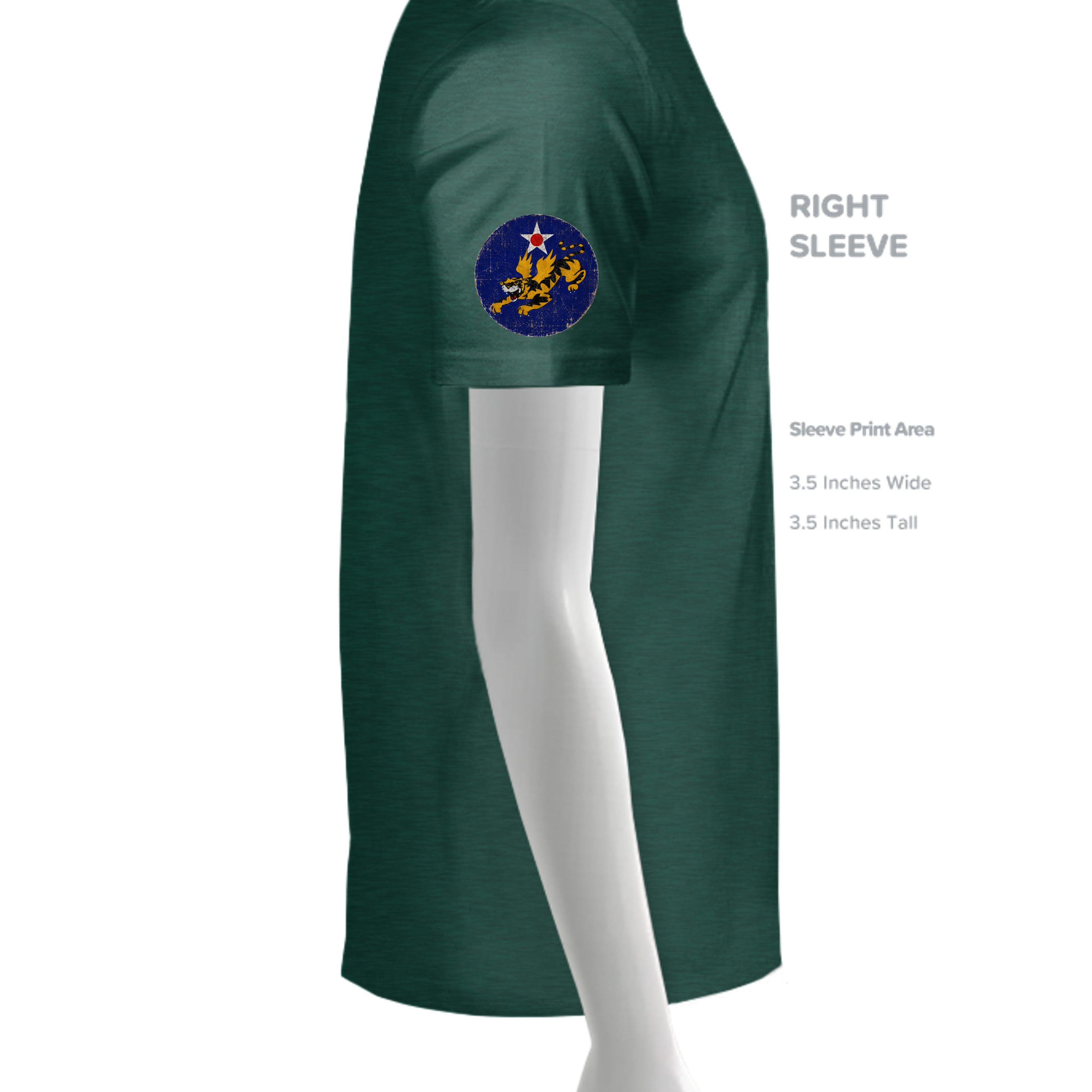 Heather Forest Green - N6210 - SLEEVE_RIGHT