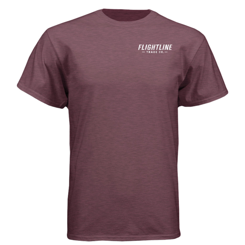 Heather Maroon - N6210 - FRONT