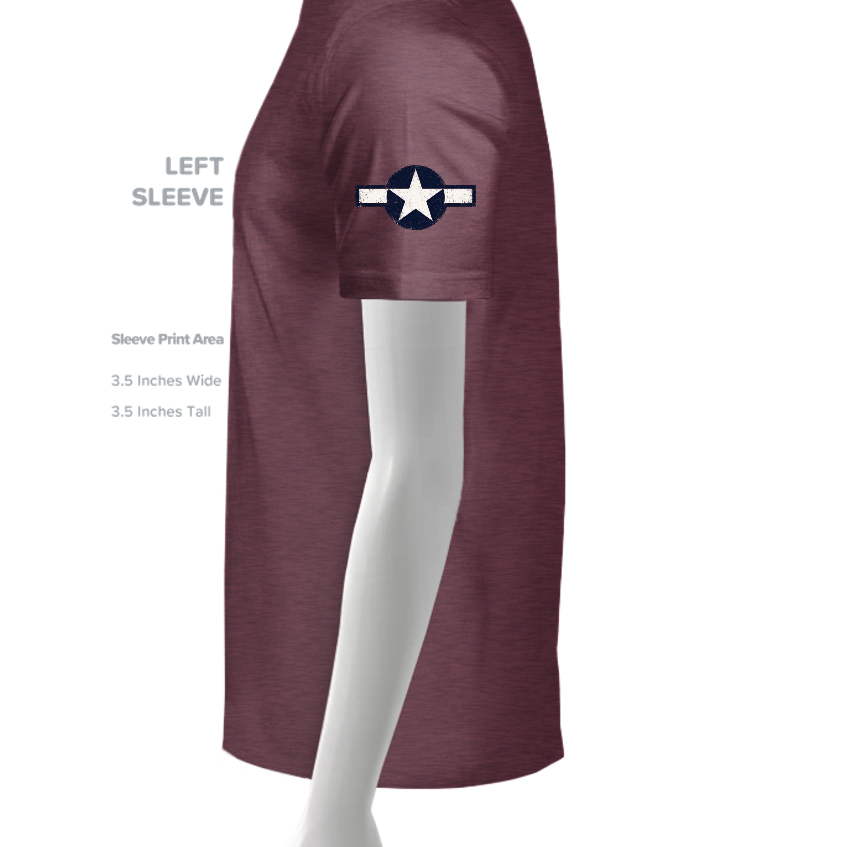Heather Maroon - N6210 - SLEEVE_LEFT