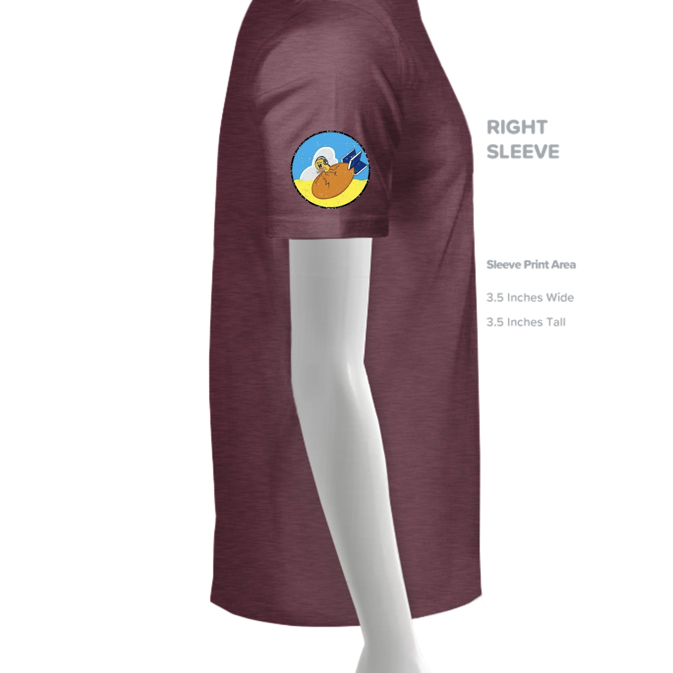 Heather Maroon - N6210 - SLEEVE_RIGHT