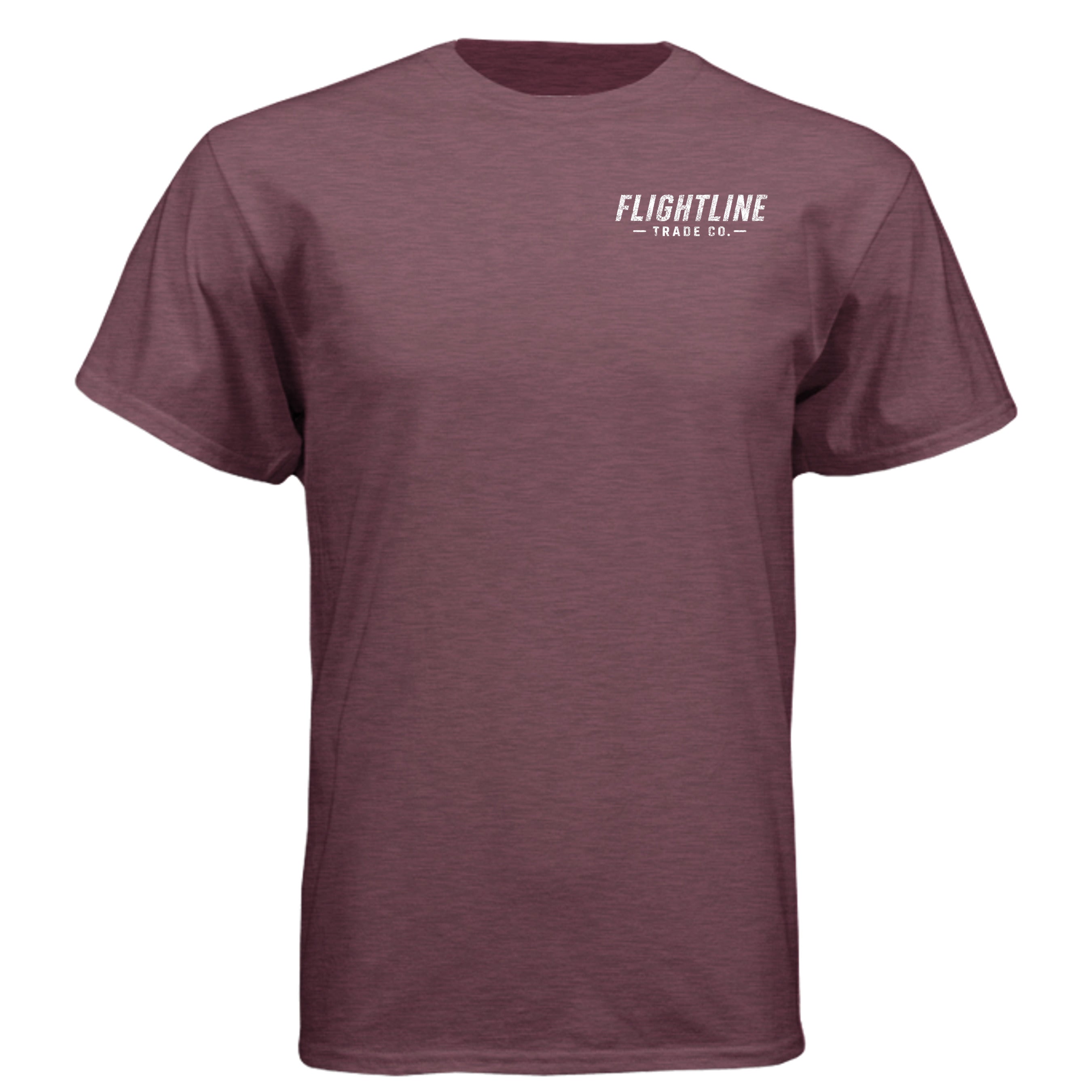 Heather Maroon - N6210 - FRONT