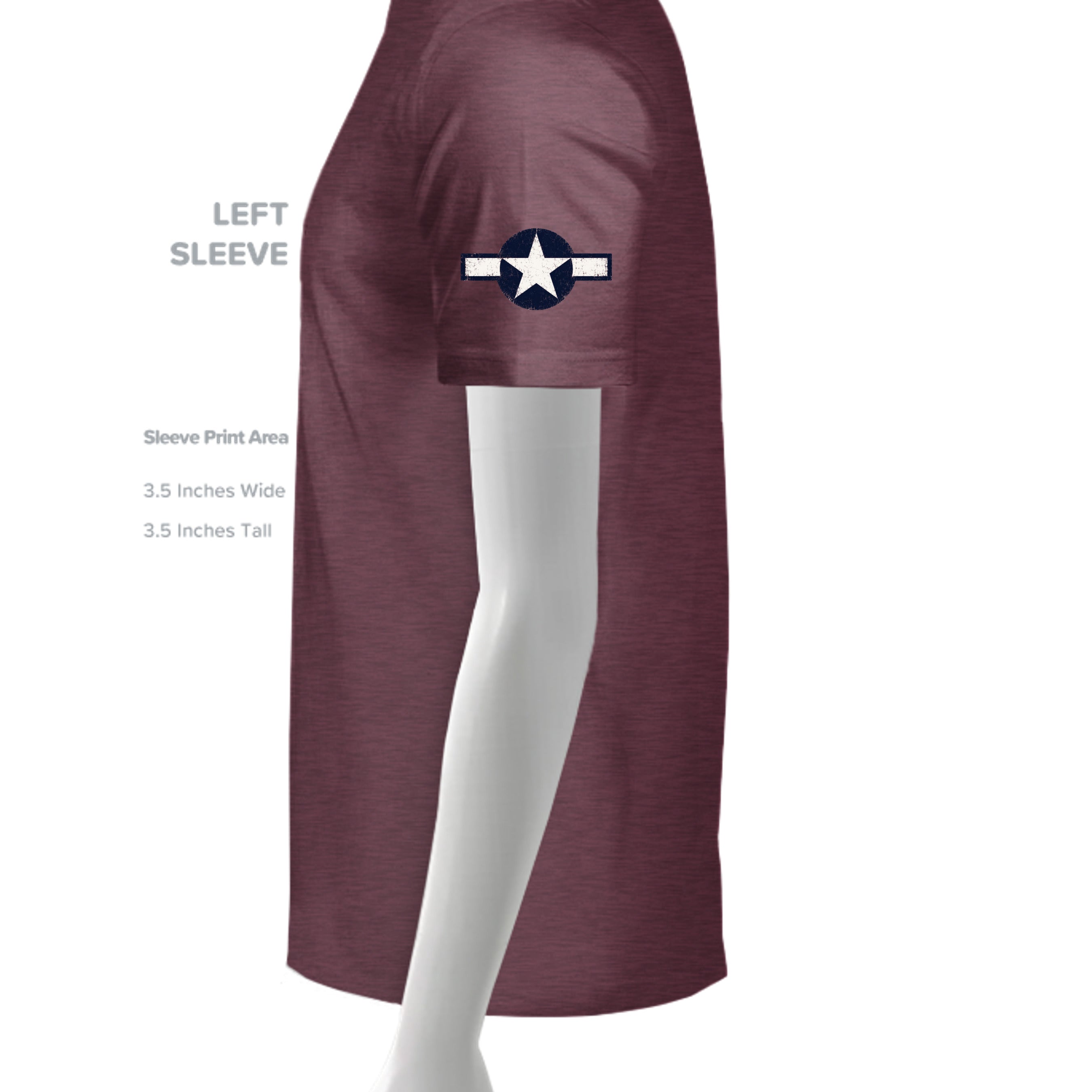 Heather Maroon - N6210 - SLEEVE_LEFT