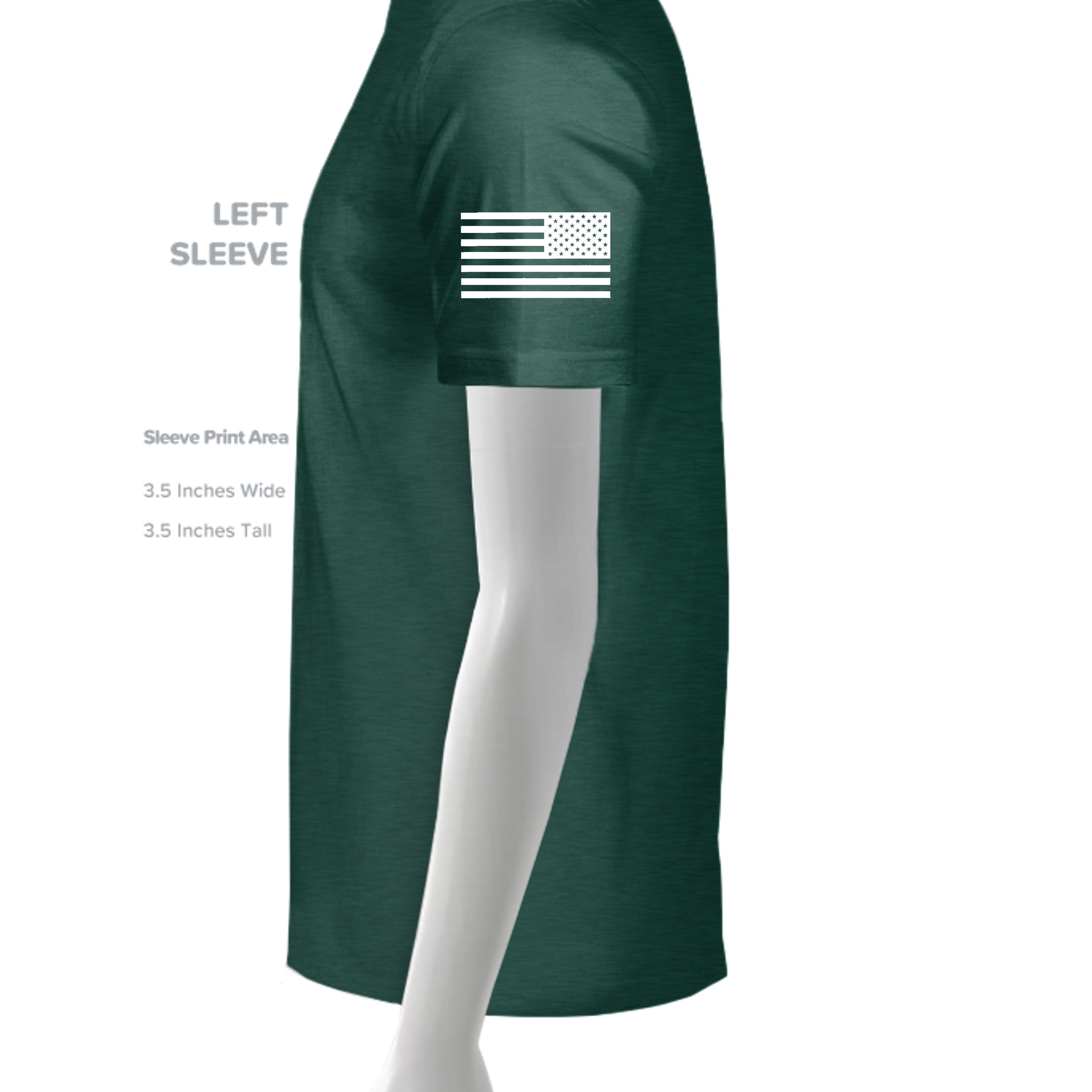 Heather Forest Green - N6210 - SLEEVE_LEFT
