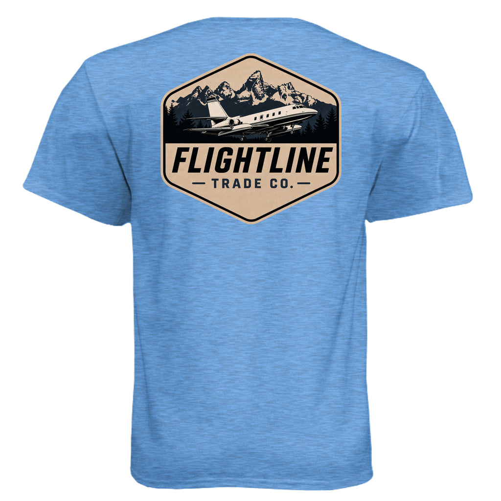 Heather Columbia Blue - N6210 - BACK