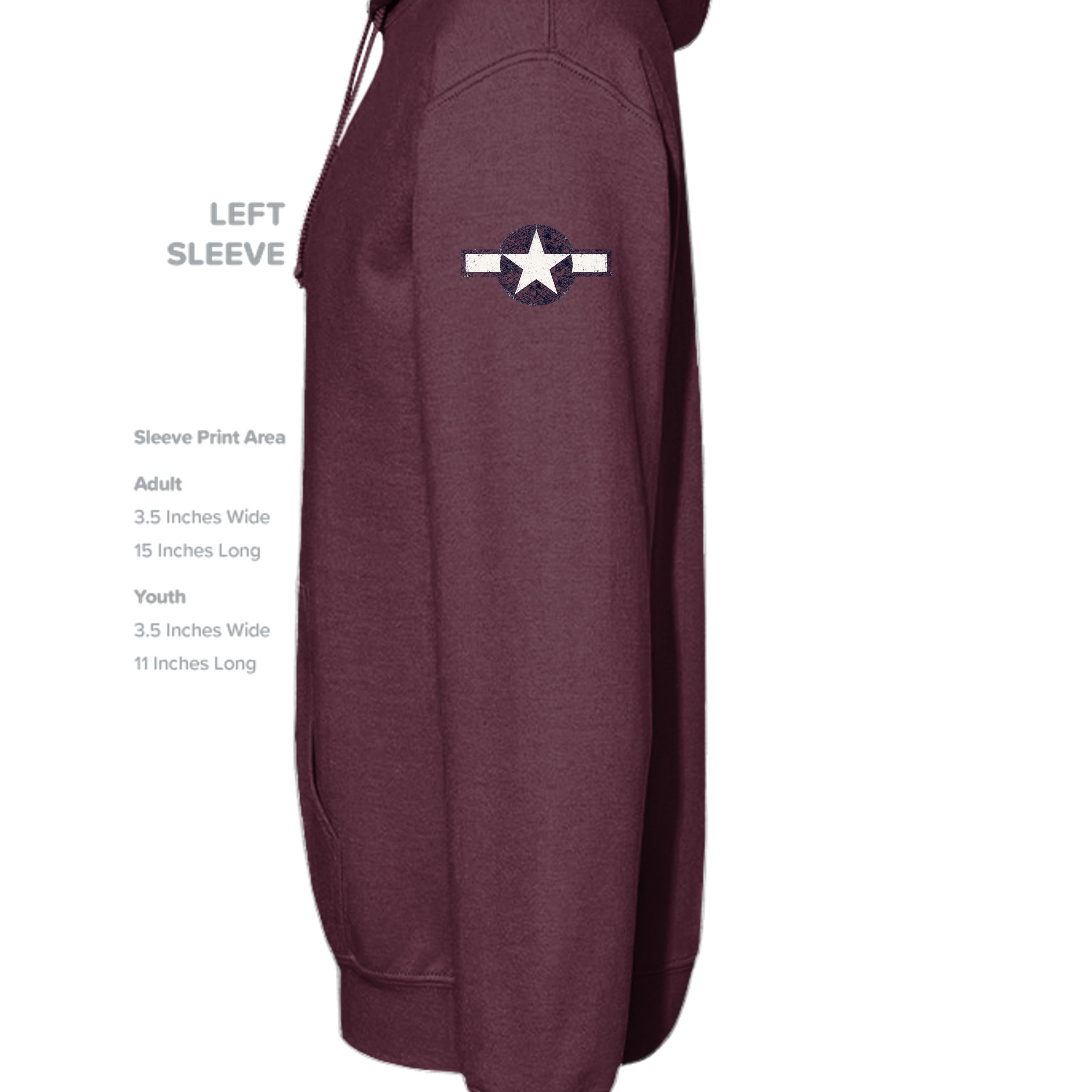Maroon - SS4500 - SLEEVE_LEFT