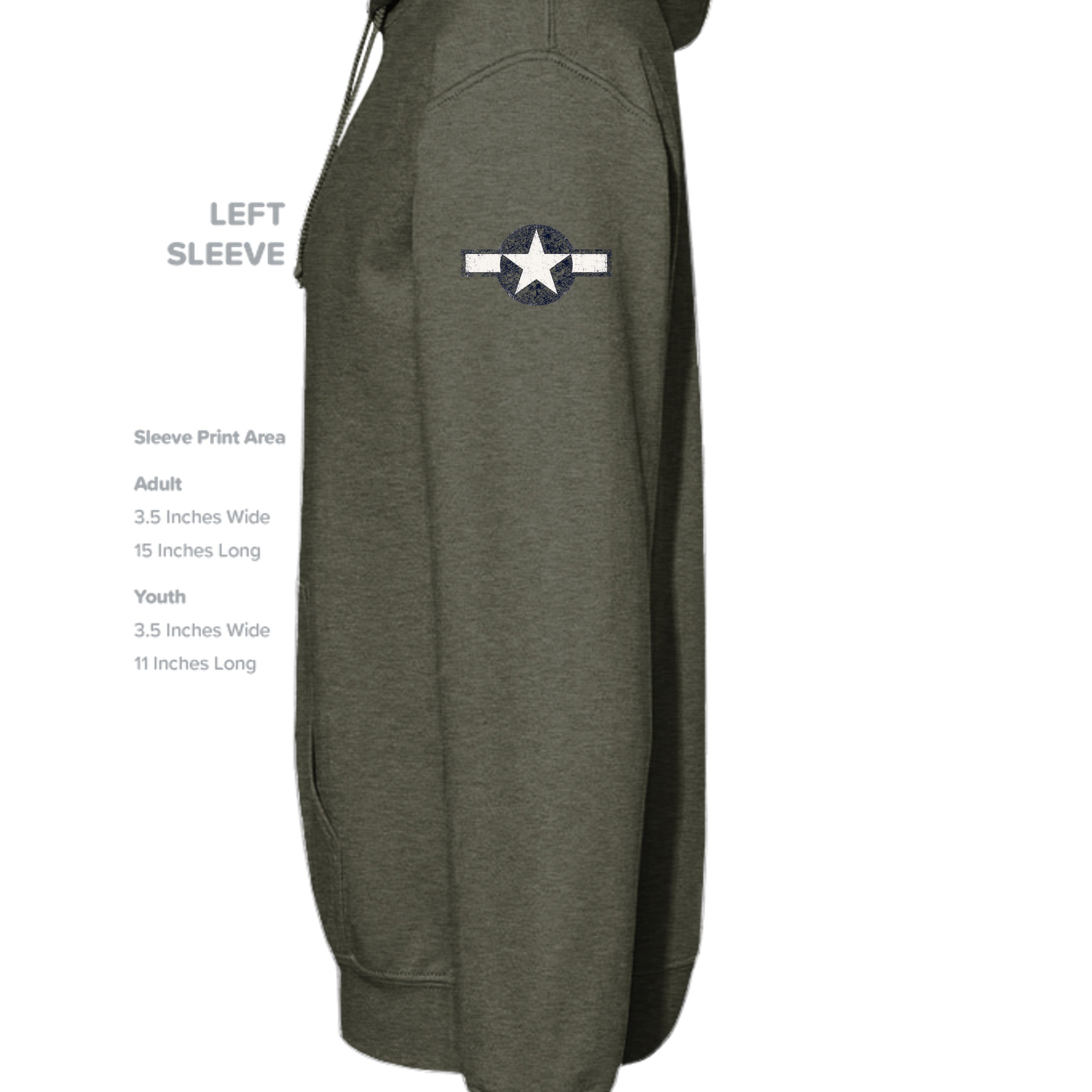 Army Heather - SS4500 - SLEEVE_LEFT