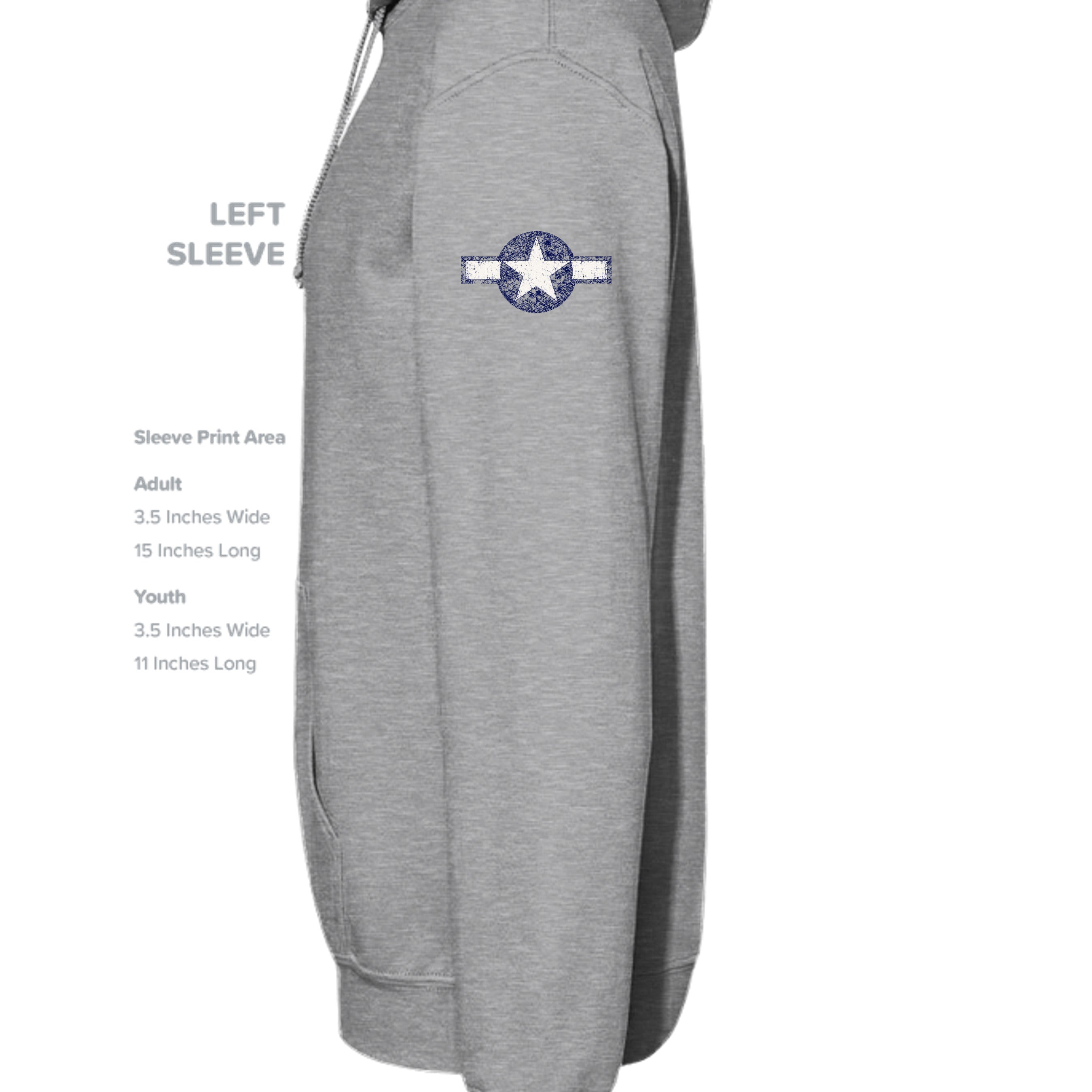 ATHLETIC HEATHER - 996 - SLEEVE_LEFT