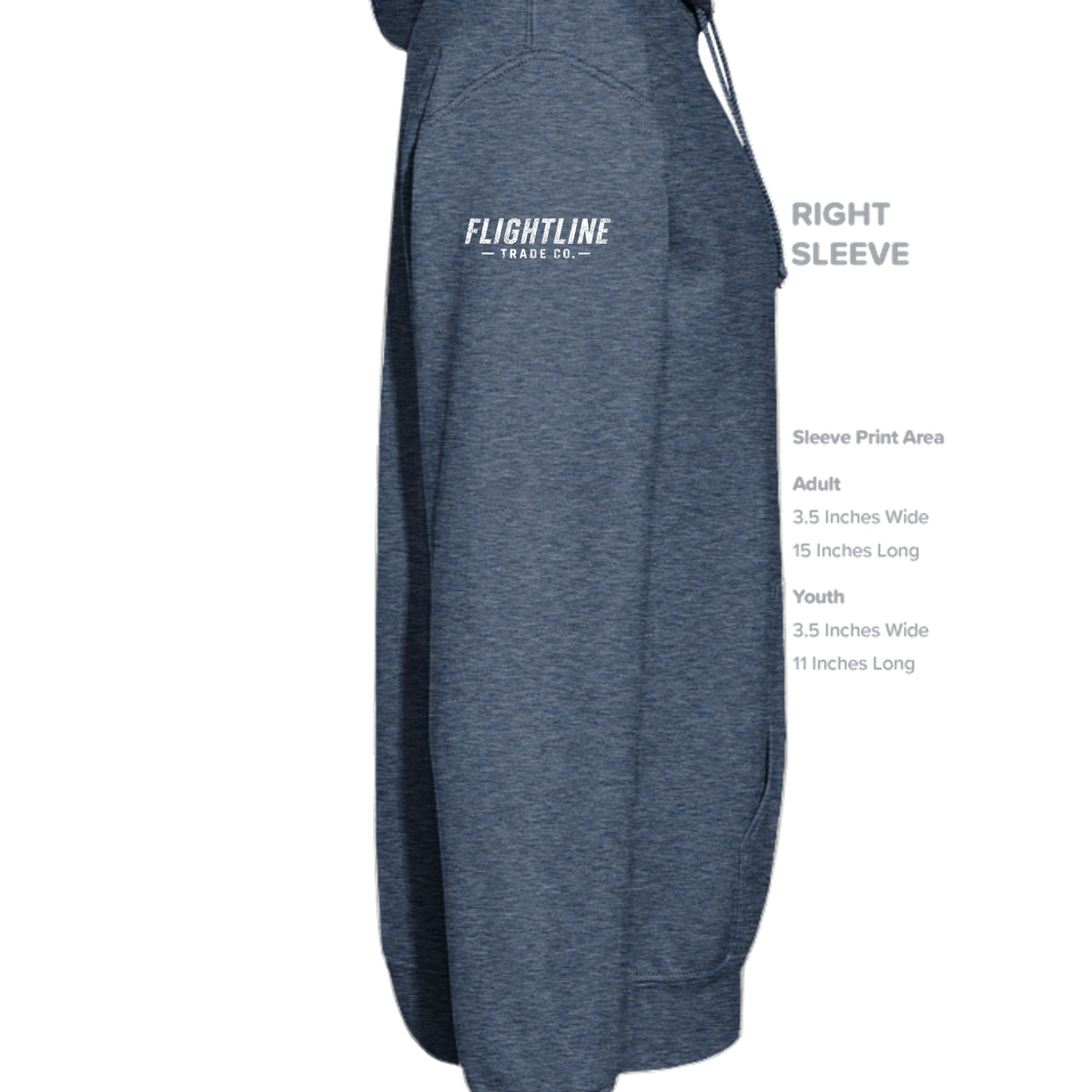 Vintage Heather Navy - 996 - SLEEVE_RIGHT