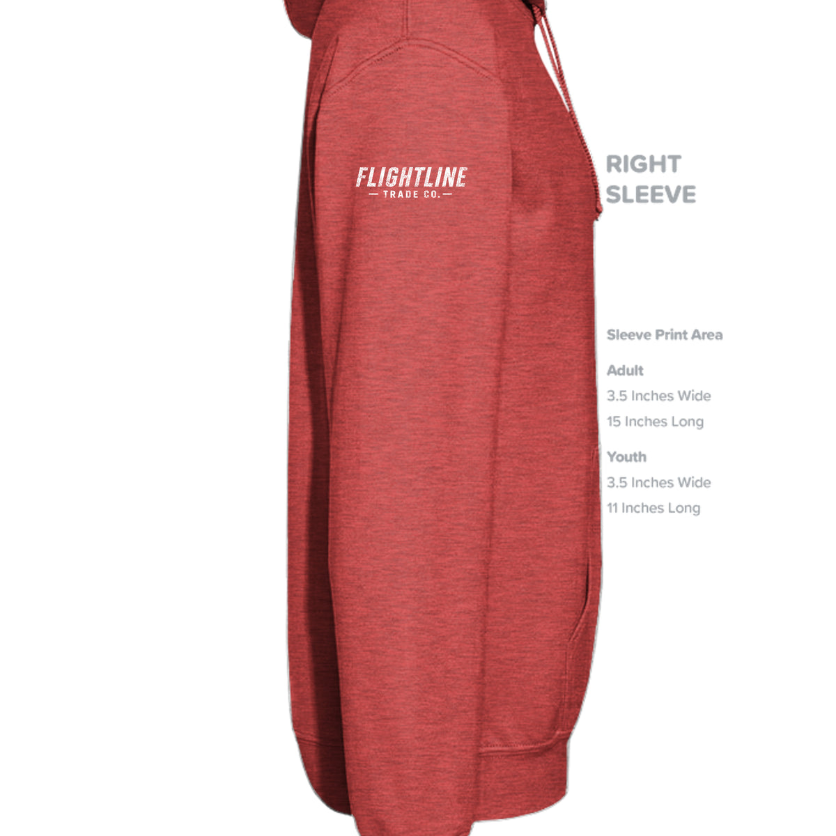 Vintage Heather Red - 996 - SLEEVE_RIGHT