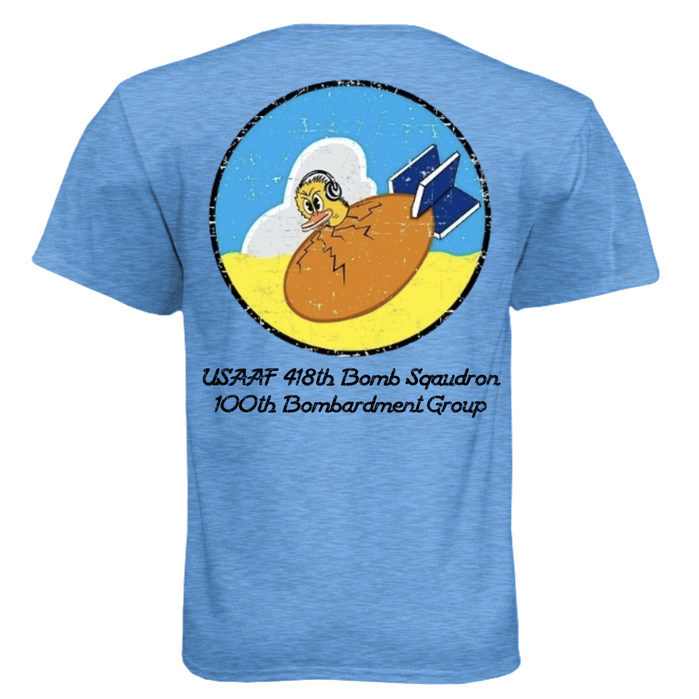 Heather Columbia Blue - N6210 - BACK