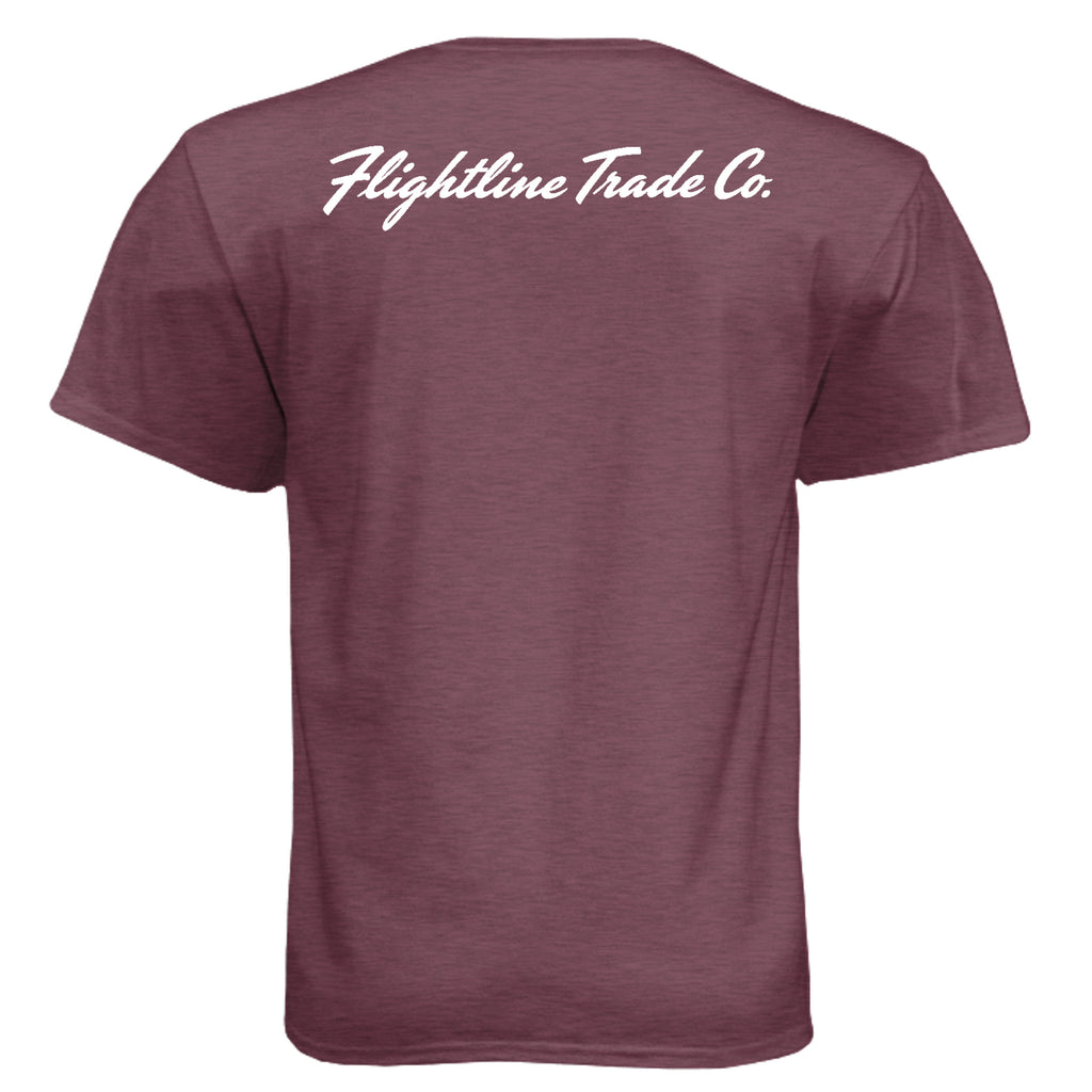 Heather Maroon - N6210 - BACK