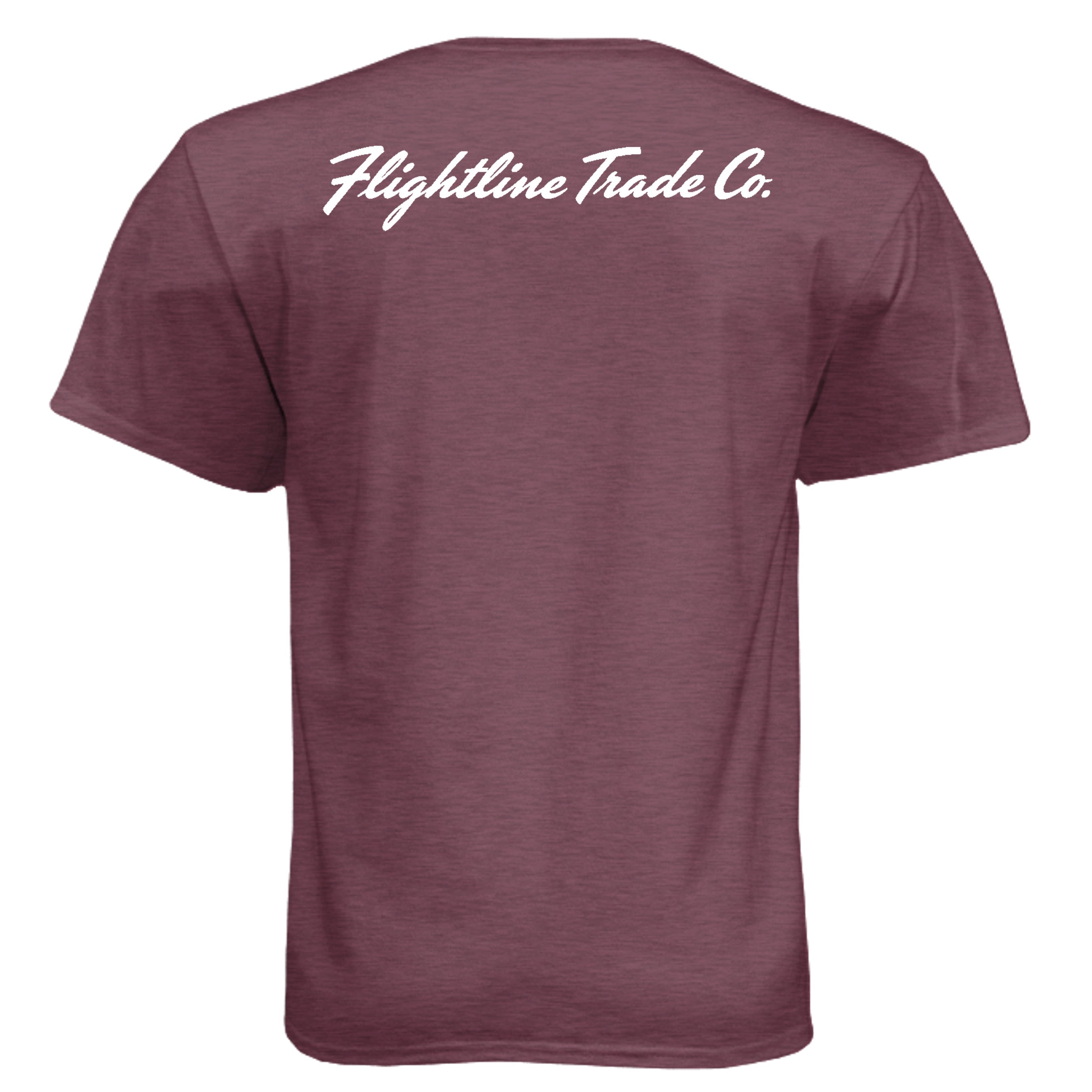 Heather Maroon - N6210 - BACK