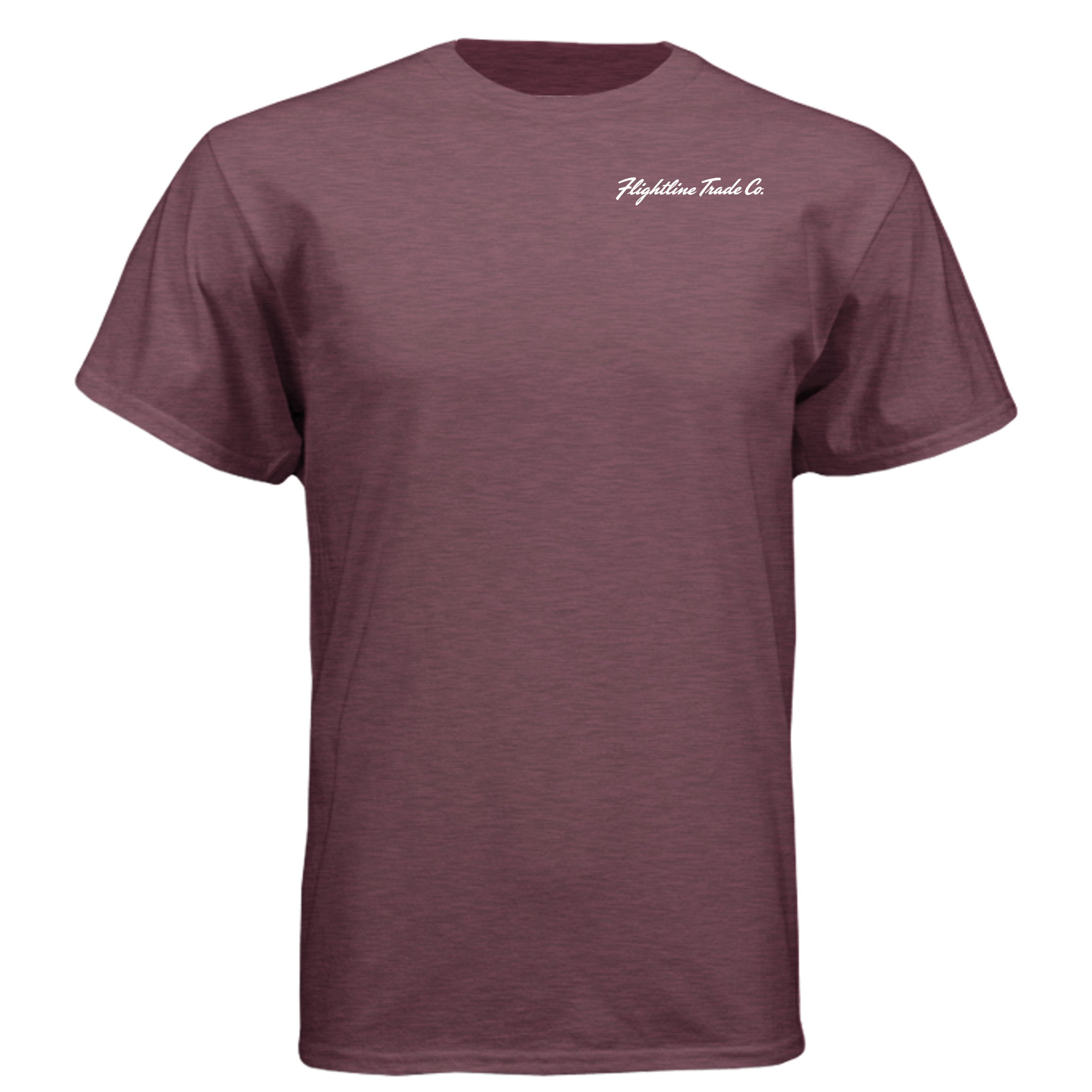 Heather Maroon - N6210 - FRONT