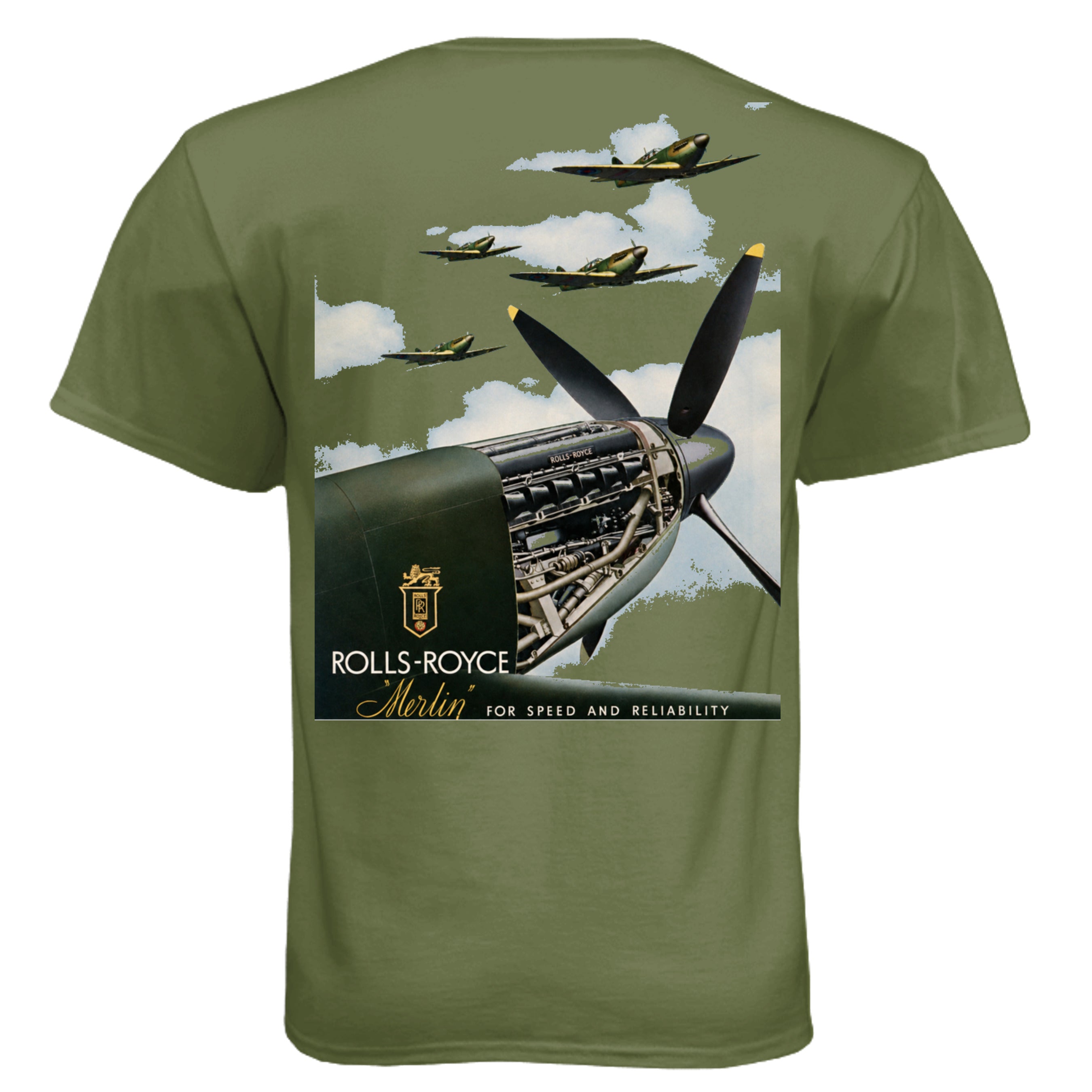 Military Green - N6210 - BACK