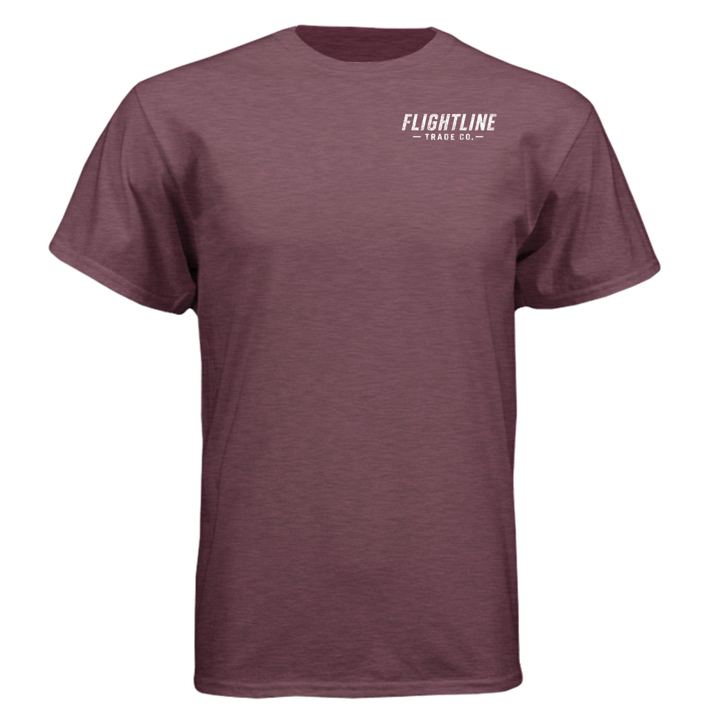 Heather Maroon - N6210 - FRONT